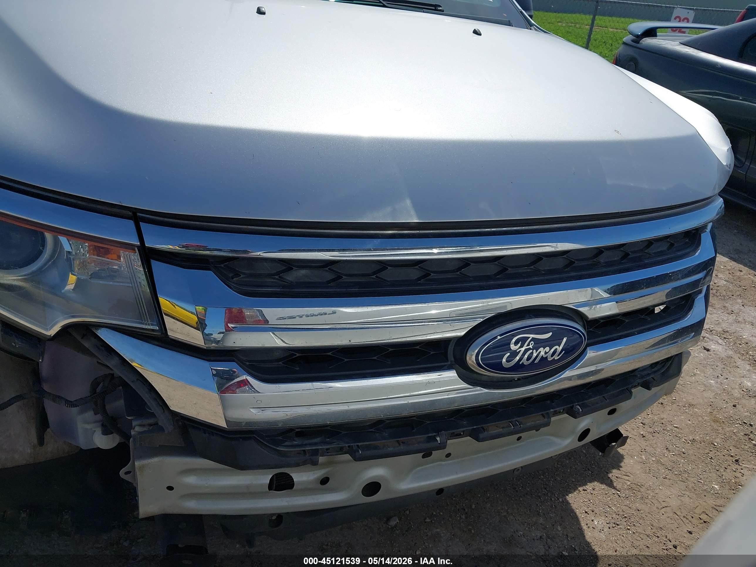2014 Ford Edge Se Silver vin: 2FMDK3GC3EBA50082