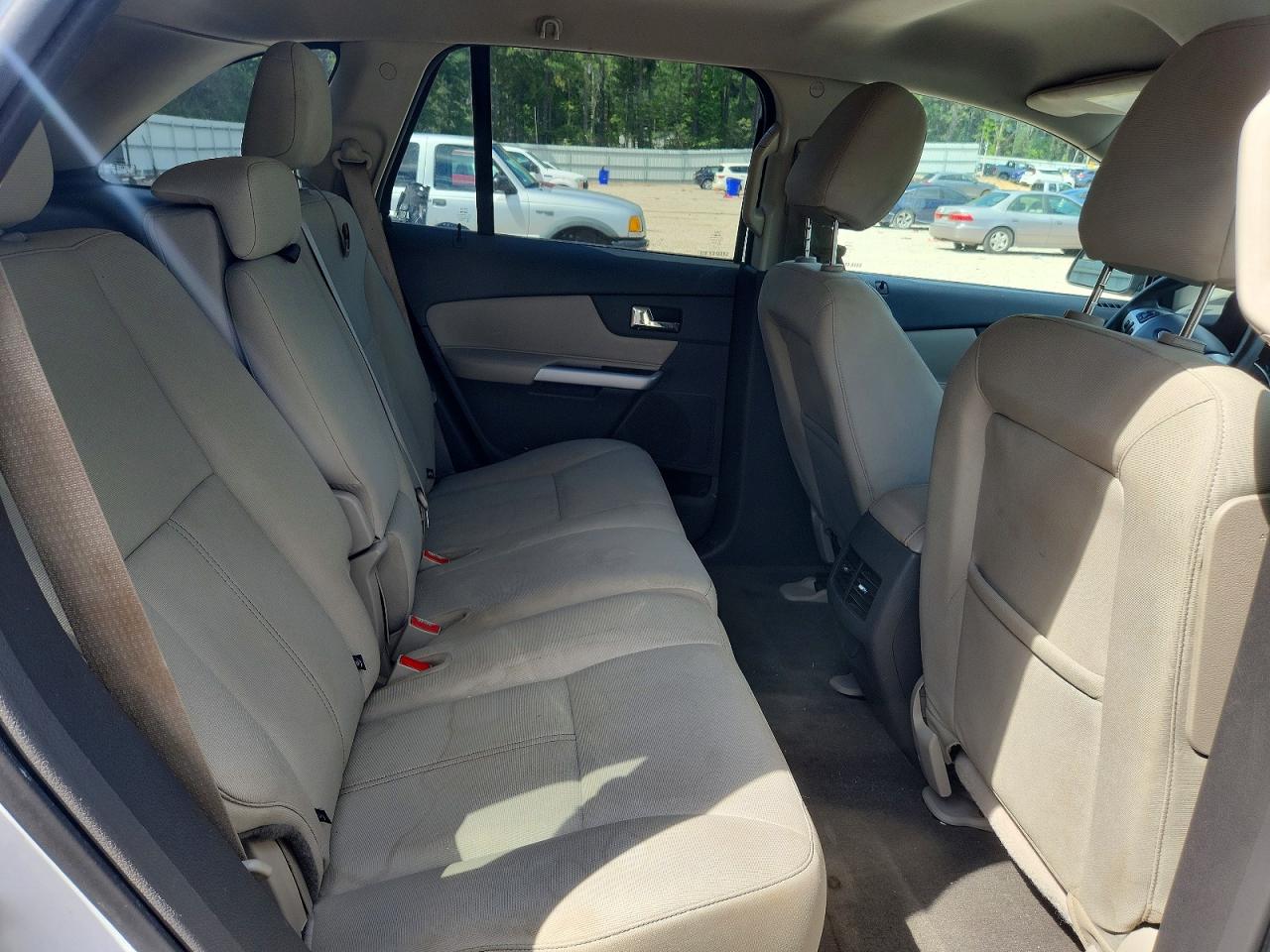 2014 Ford Edge Se White vin: 2FMDK3GC3EBA62734