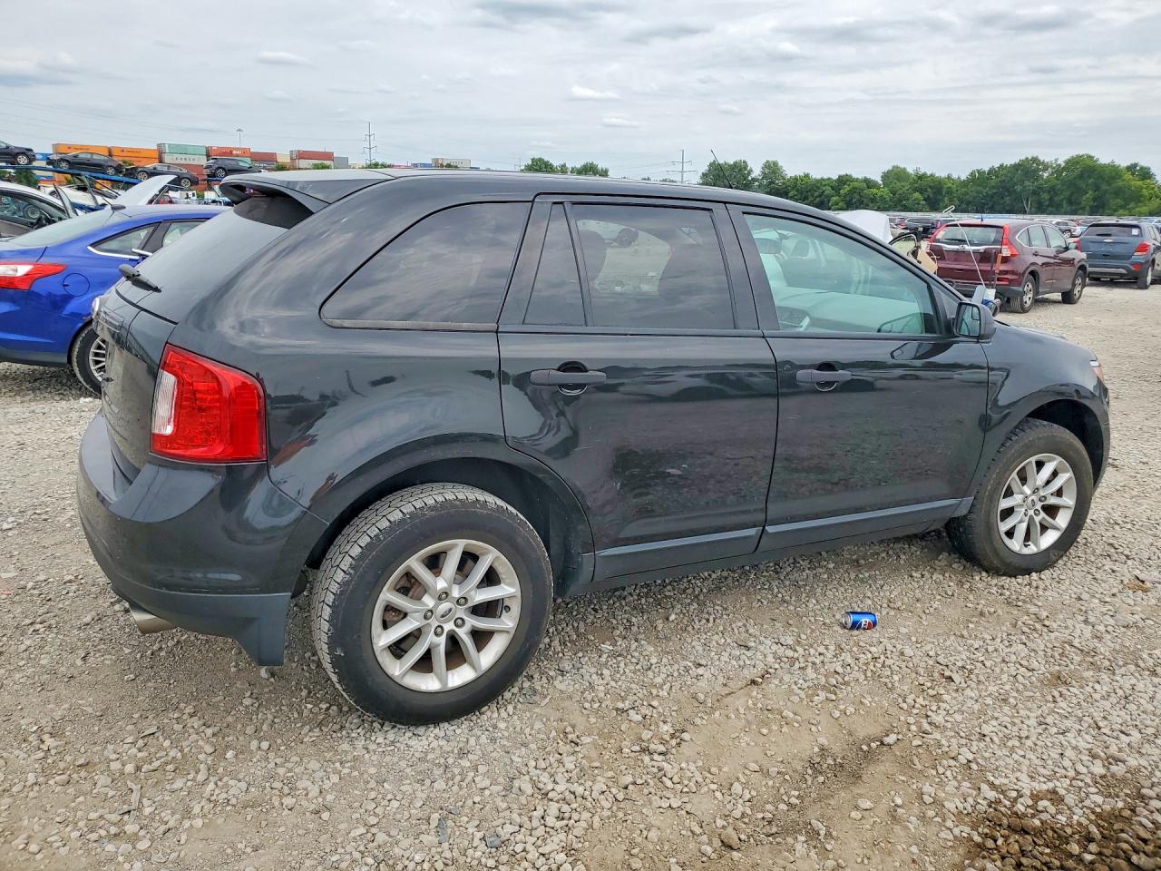 2014 Ford Edge Se Black vin: 2FMDK3GC3EBB04237