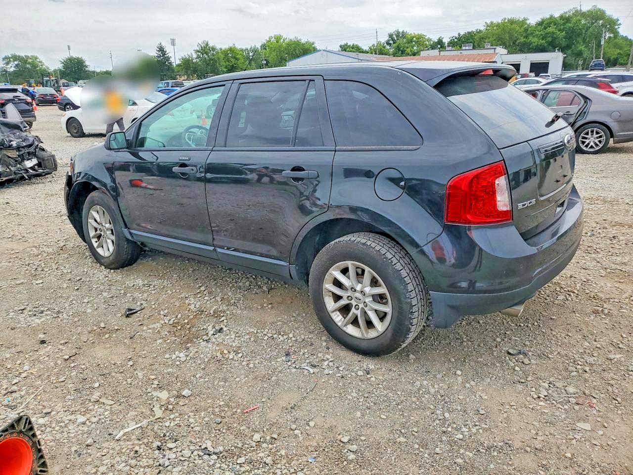 2014 Ford Edge Se Black vin: 2FMDK3GC3EBB04237