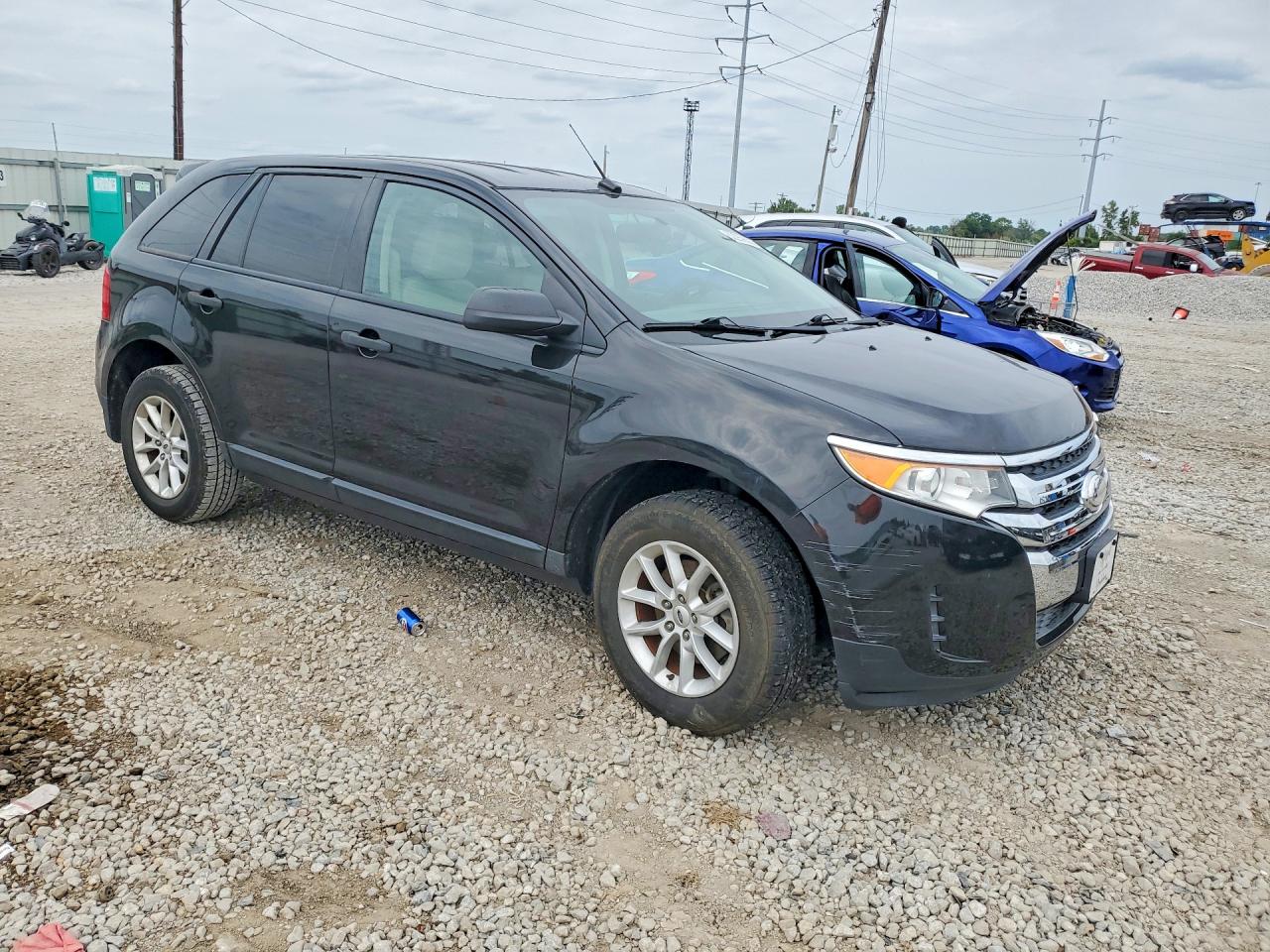 2014 Ford Edge Se Black vin: 2FMDK3GC3EBB04237