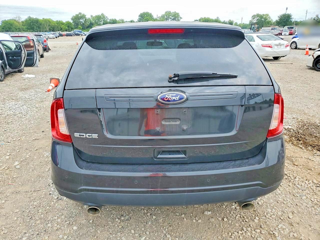 2014 Ford Edge Se Black vin: 2FMDK3GC3EBB04237