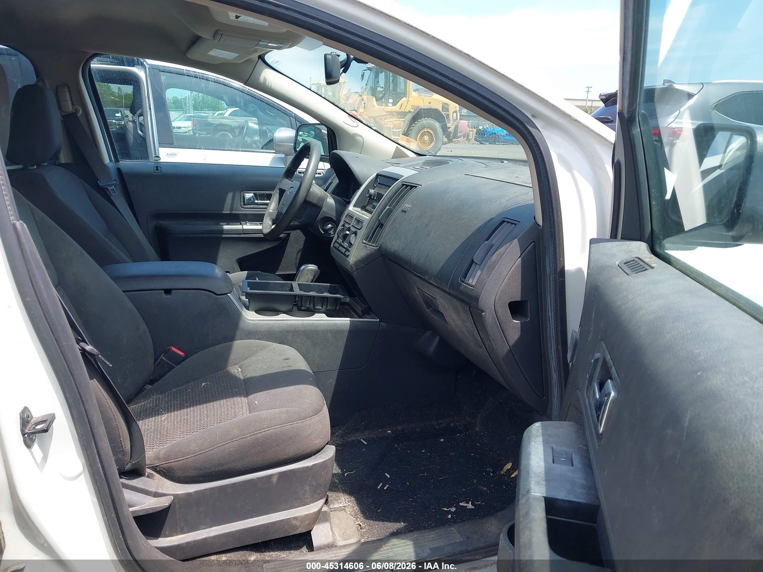 2010 Ford Edge Se White vin: 2FMDK3GC4ABA13584