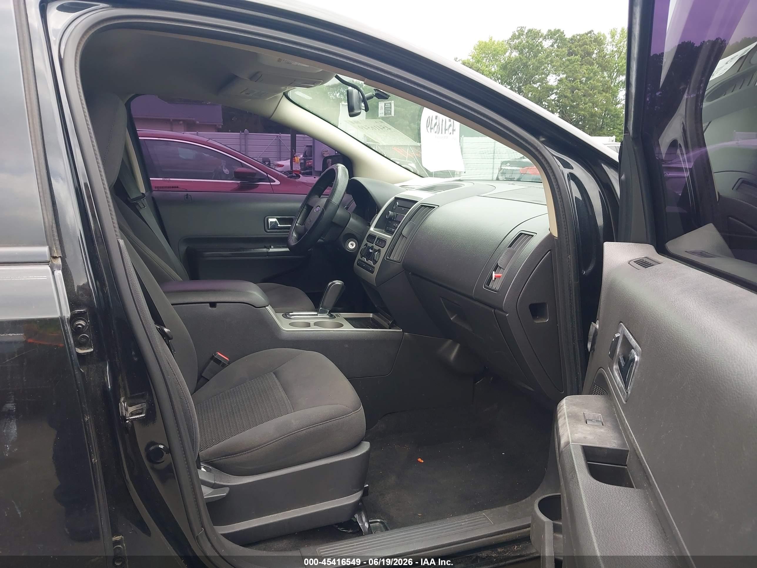 2010 Ford Edge Se Black vin: 2FMDK3GC4ABB39556