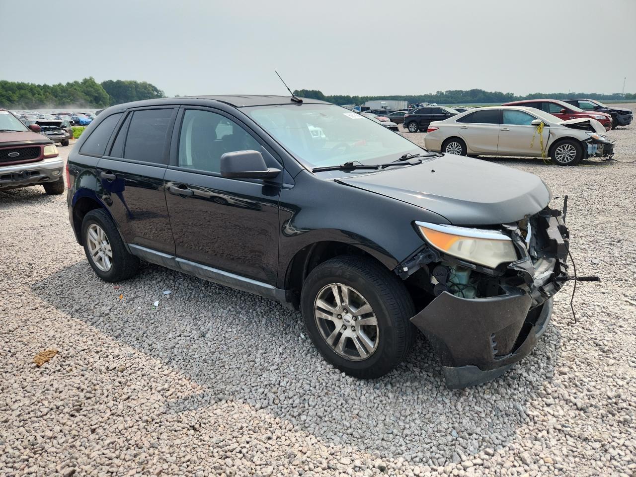 2011 Ford Edge Black vin: 2FMDK3GC4BBA30211