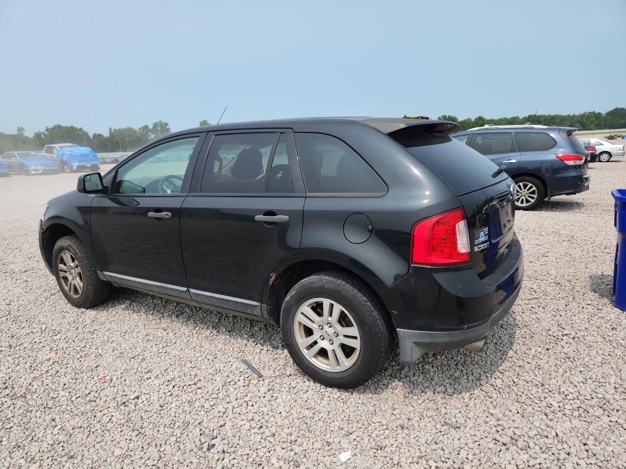 2011 Ford Edge Black vin: 2FMDK3GC4BBA30211