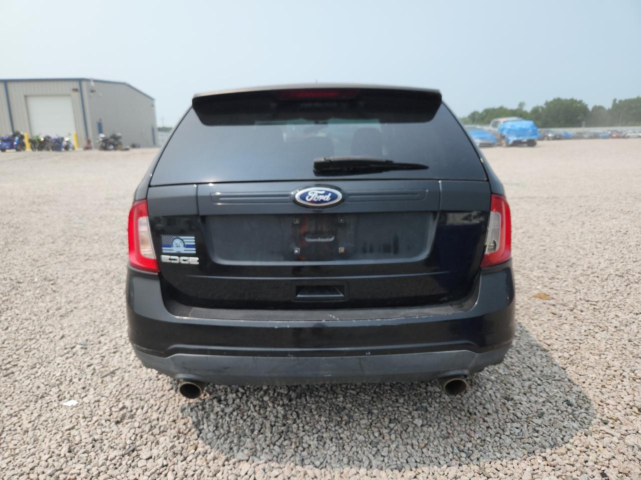 2011 Ford Edge Black vin: 2FMDK3GC4BBA30211