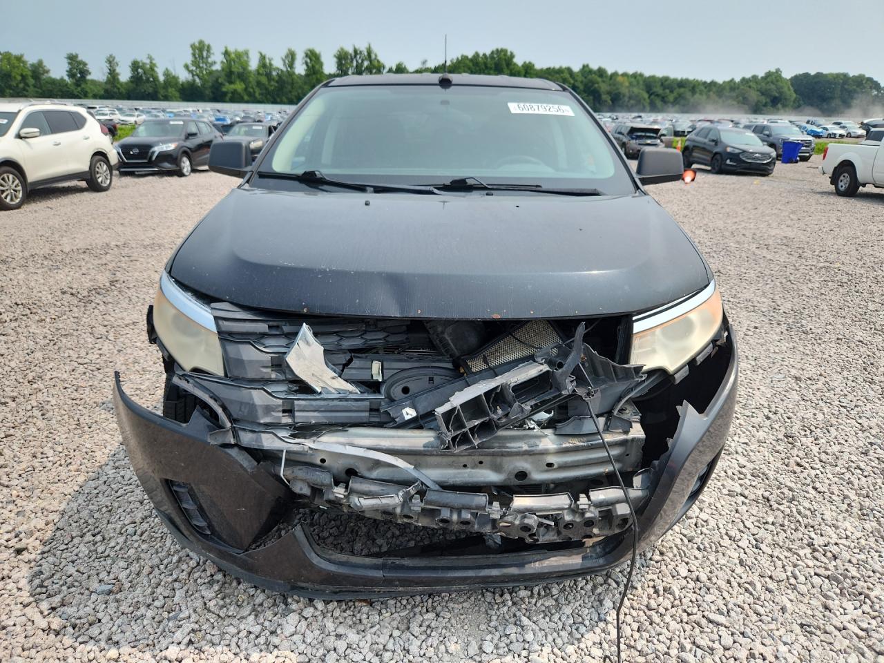 2011 Ford Edge Black vin: 2FMDK3GC4BBA30211