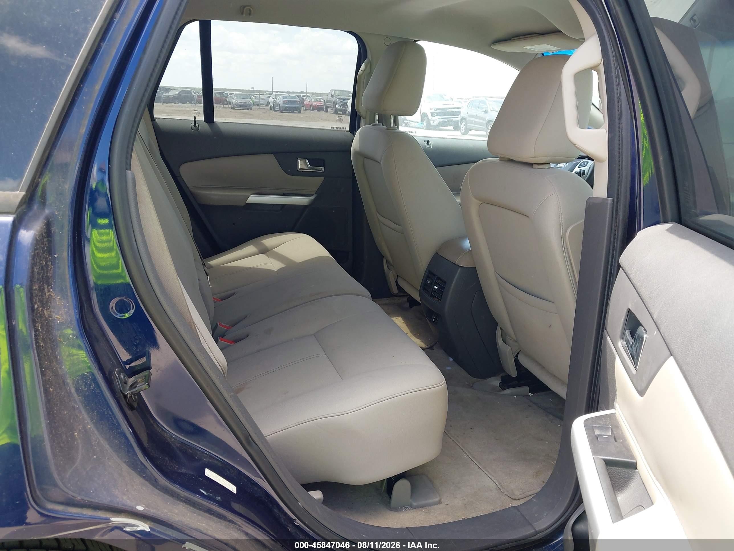 2011 Ford Edge Se Blue vin: 2FMDK3GC4BBA70031