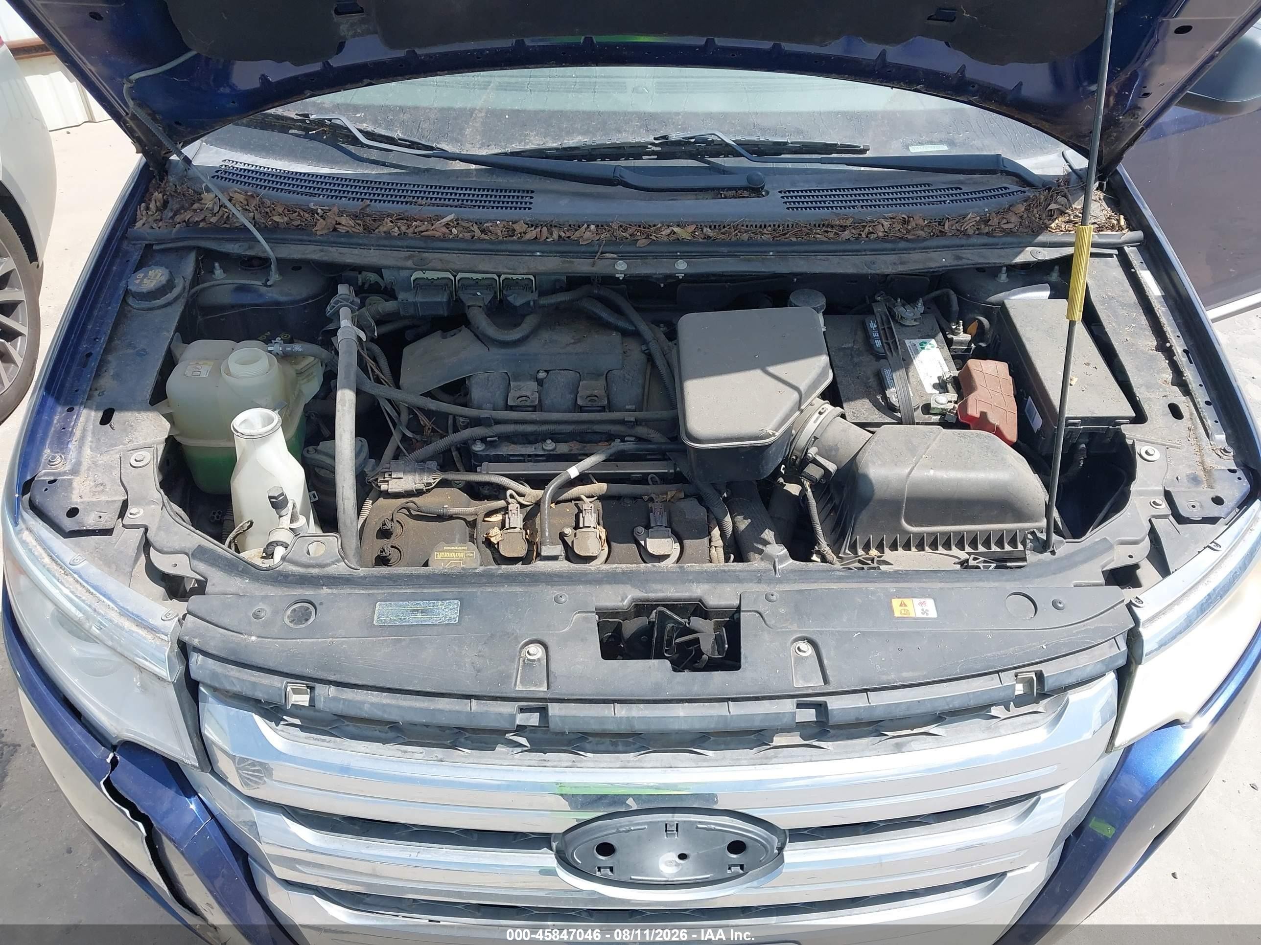 2011 Ford Edge Se Blue vin: 2FMDK3GC4BBA70031