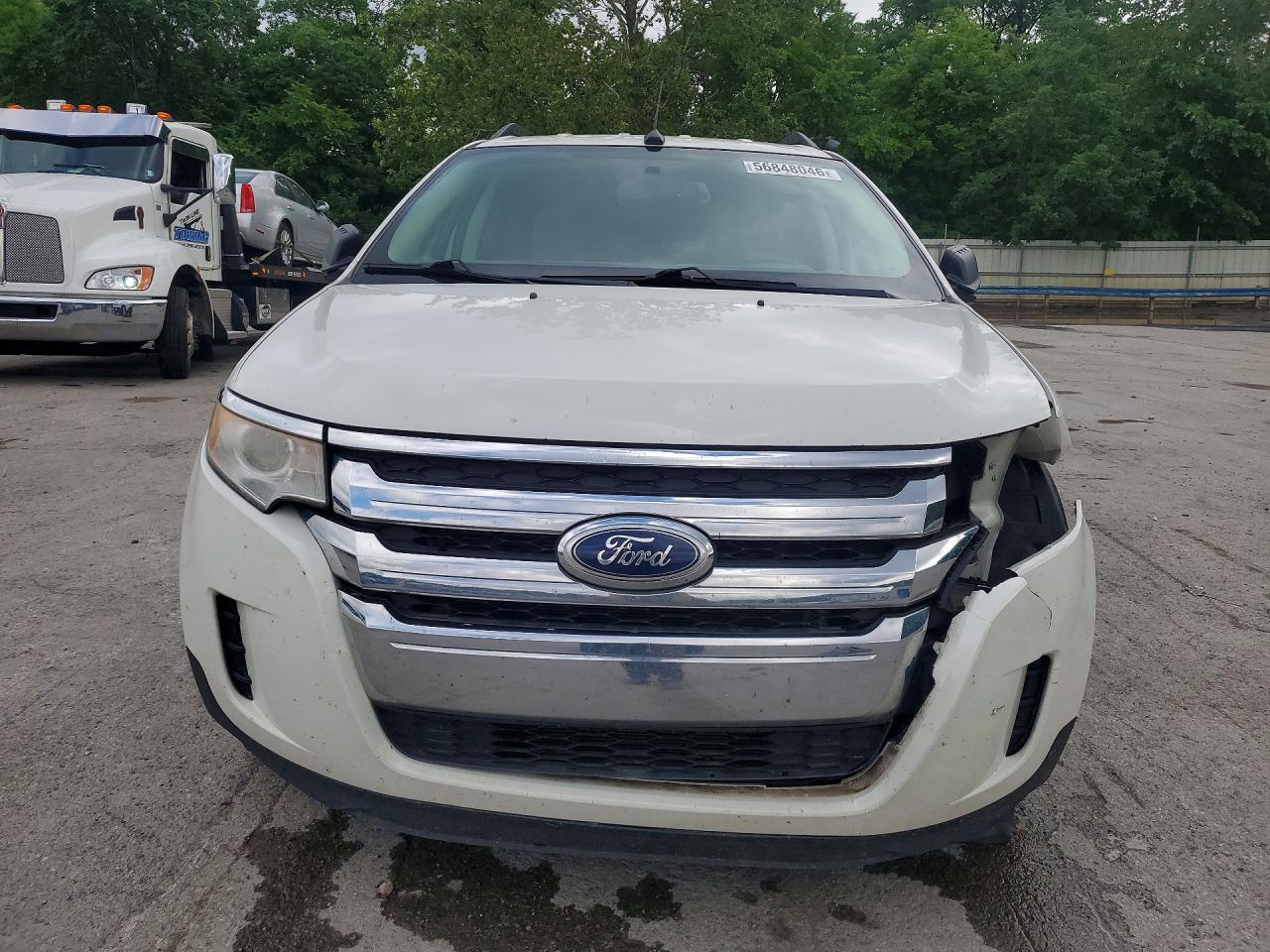 2011 Ford Edge Se White vin: 2FMDK3GC4BBA91333