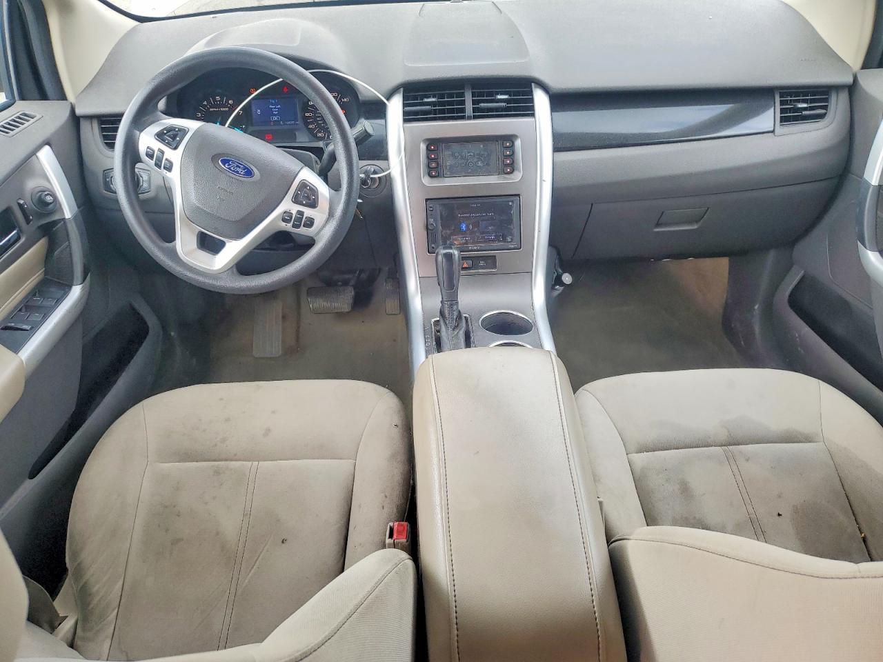 2011 Ford Edge Se White vin: 2FMDK3GC4BBA91333