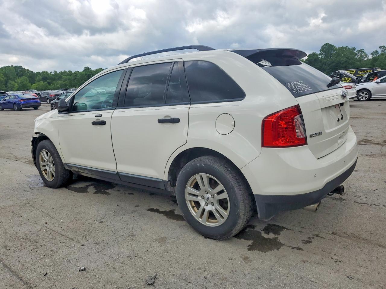 2011 Ford Edge Se White vin: 2FMDK3GC4BBA91333