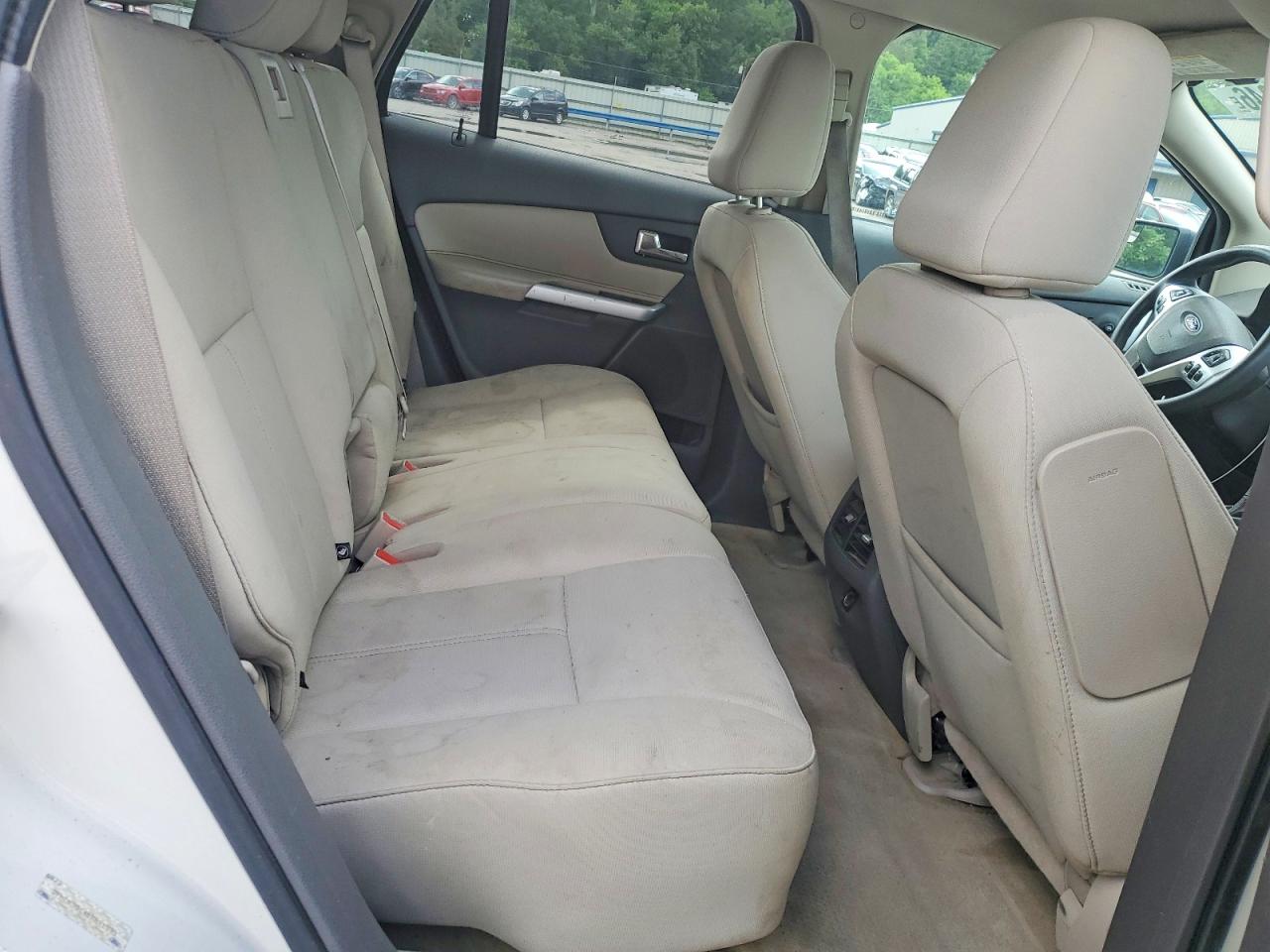 2011 Ford Edge Se White vin: 2FMDK3GC4BBA91333
