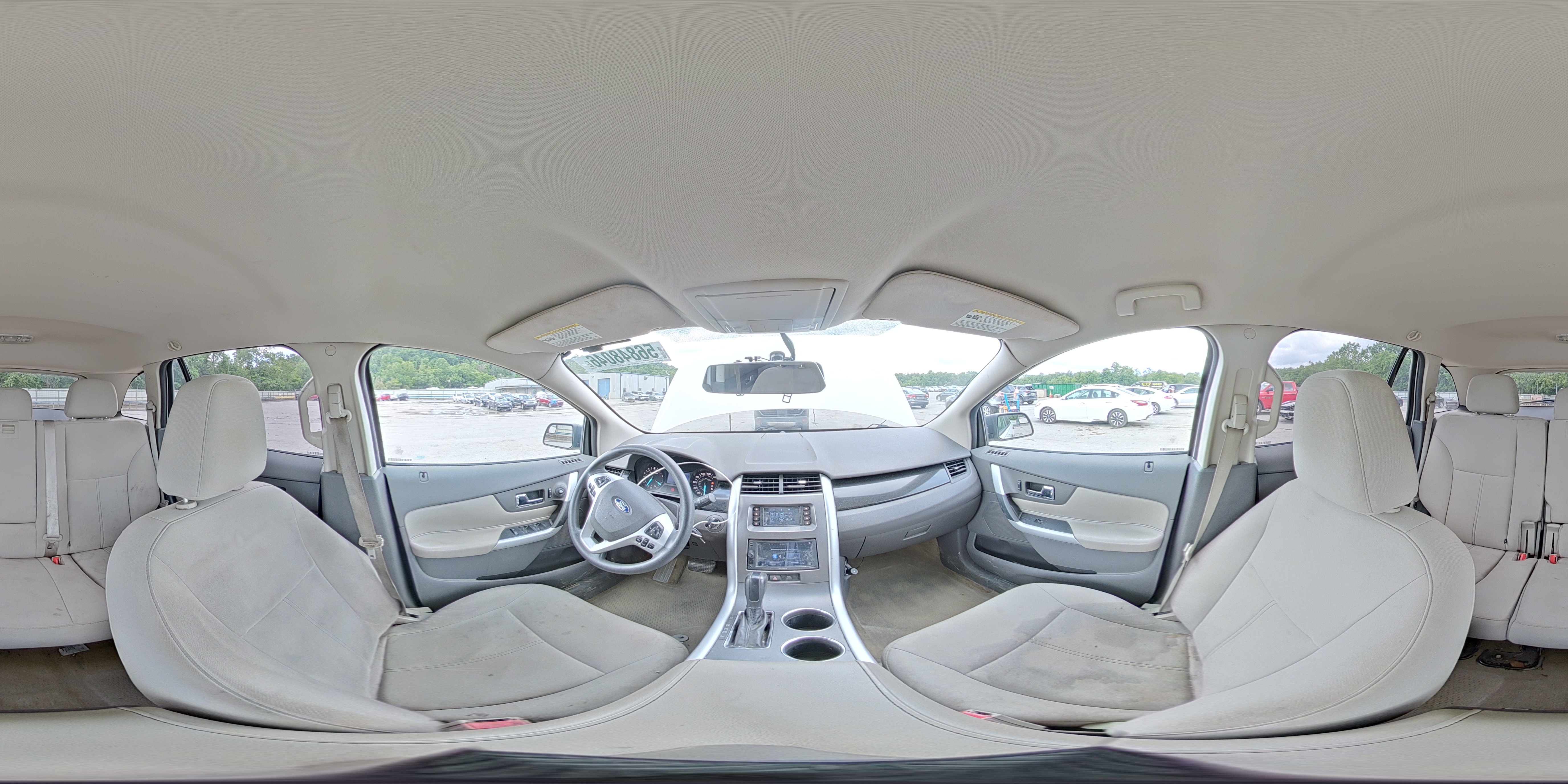 2011 Ford Edge Se White vin: 2FMDK3GC4BBA91333
