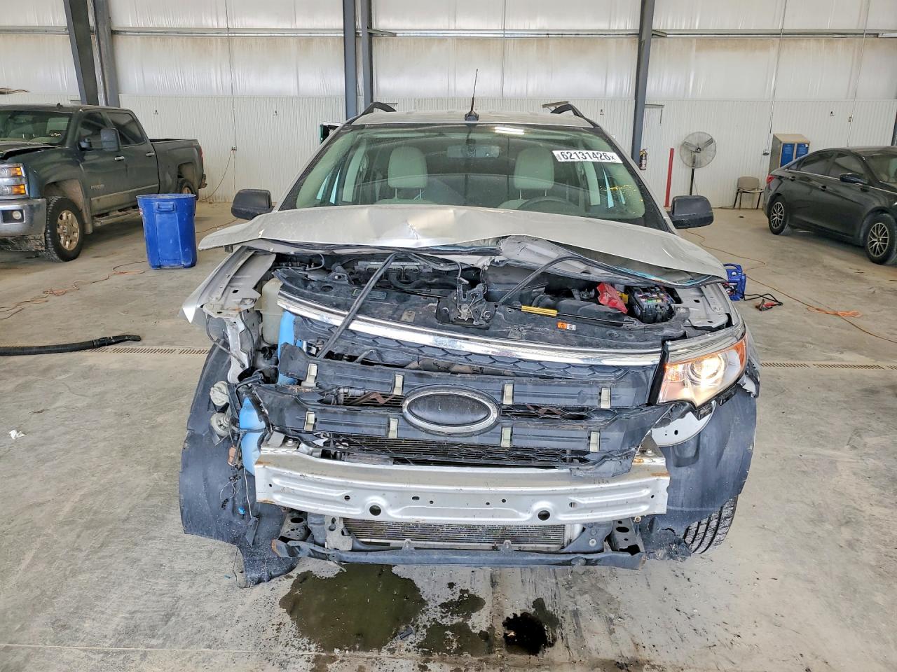 2011 Ford Edge Se Silver vin: 2FMDK3GC4BBB14626