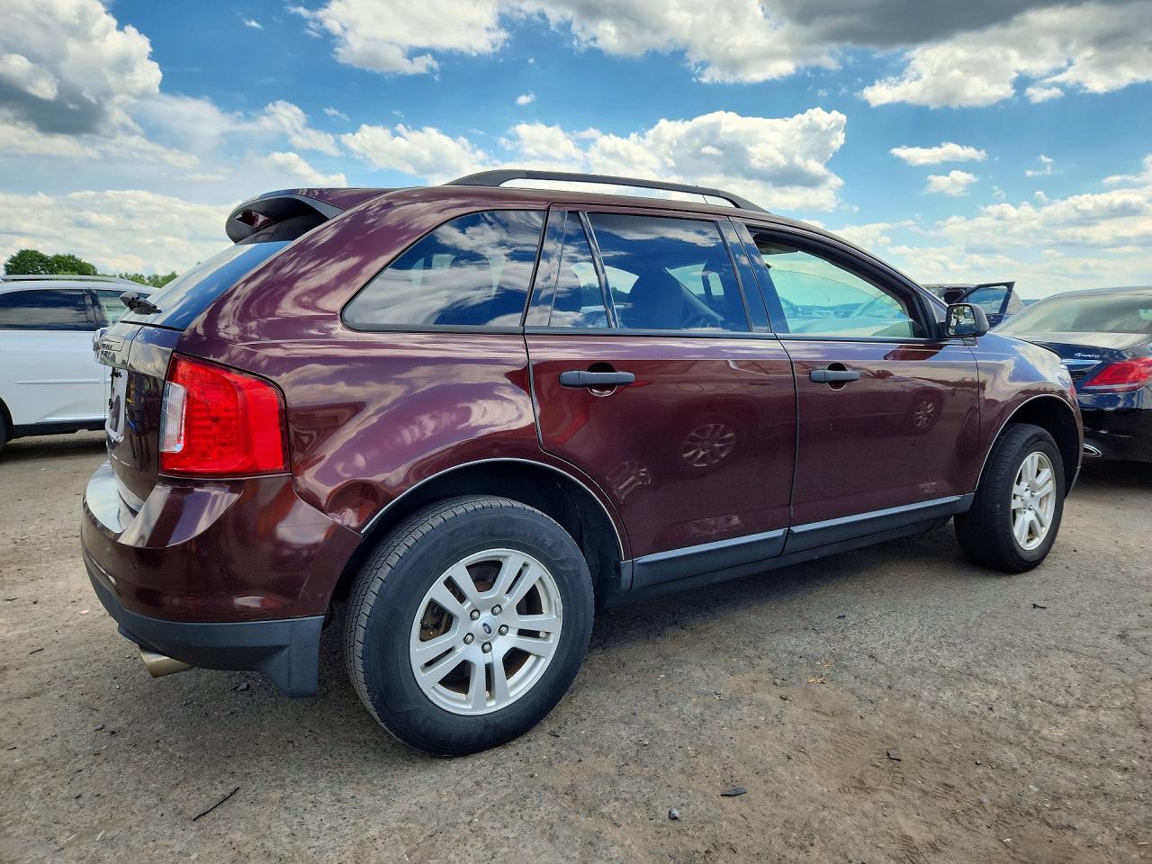 2012 Ford Edge Se Бордовый vin: 2FMDK3GC4CBA55661