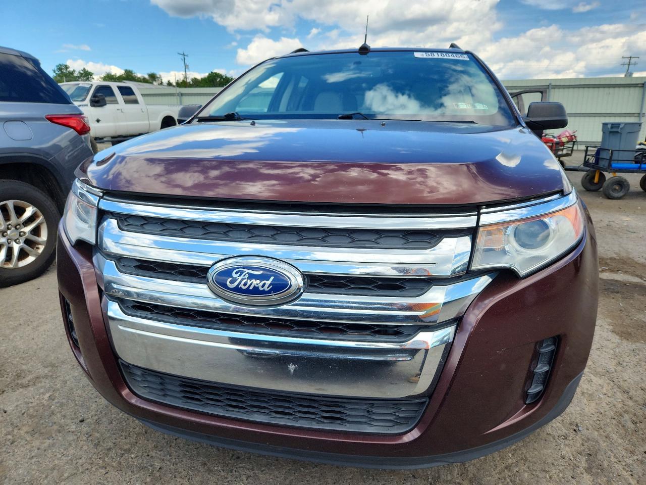 2012 Ford Edge Se Бордовый vin: 2FMDK3GC4CBA55661
