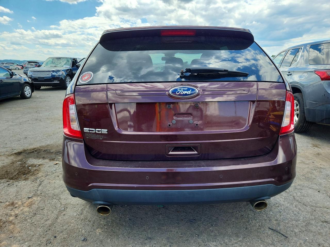 2012 Ford Edge Se Бордовый vin: 2FMDK3GC4CBA55661