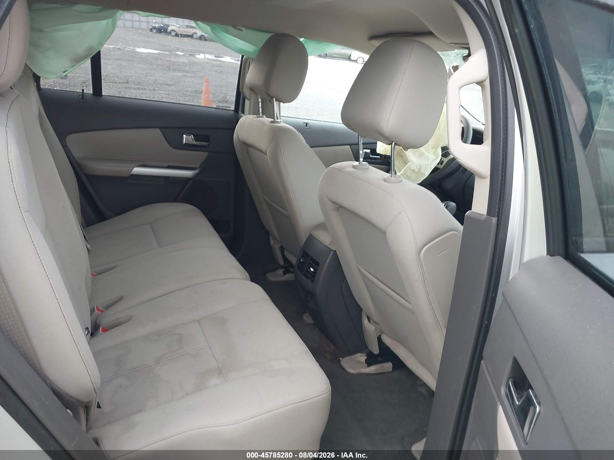 2013 Ford Edge Se Silver vin: 2FMDK3GC4DBA12973