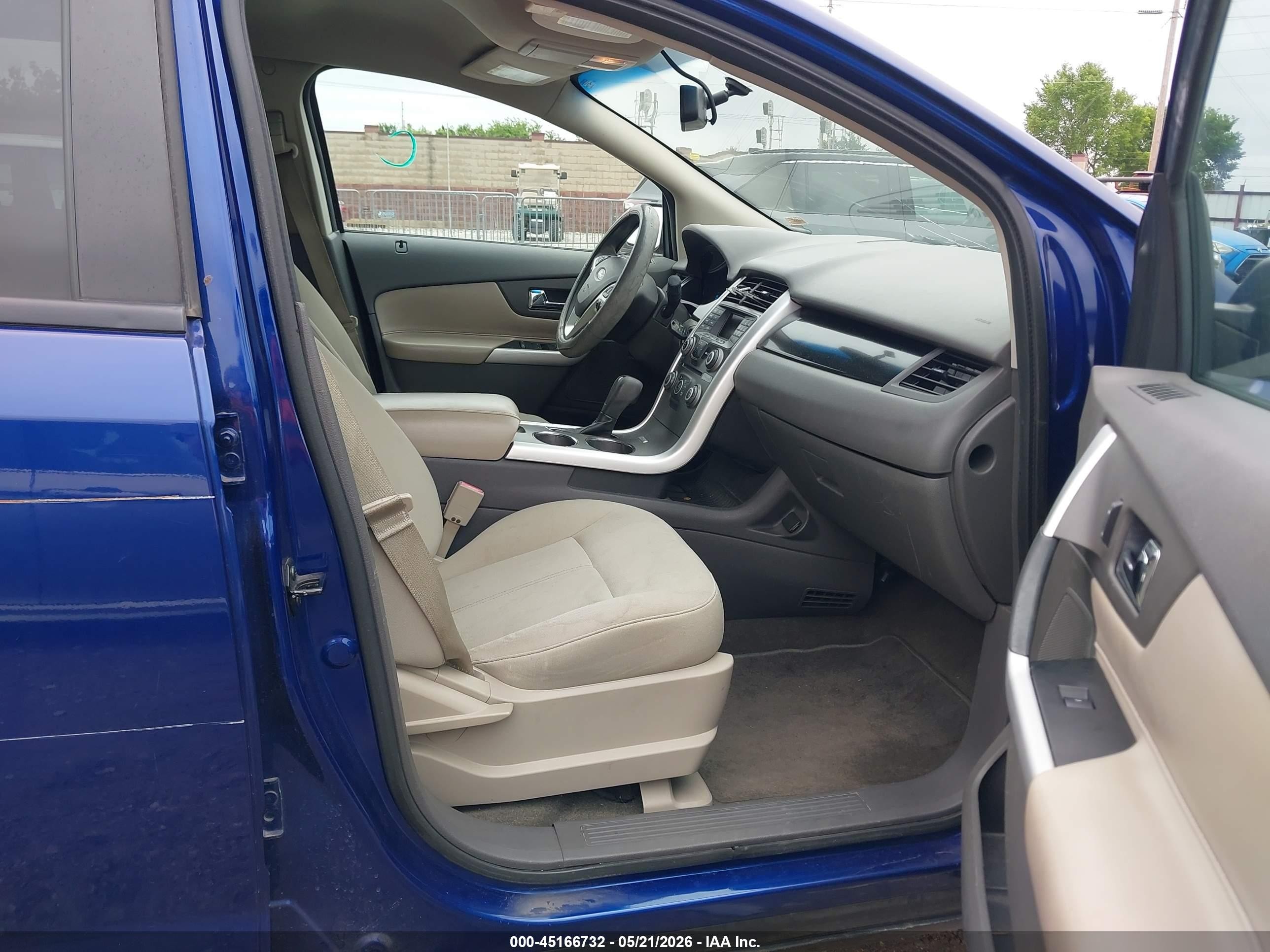 2013 Ford Edge Se Blue vin: 2FMDK3GC4DBA86099