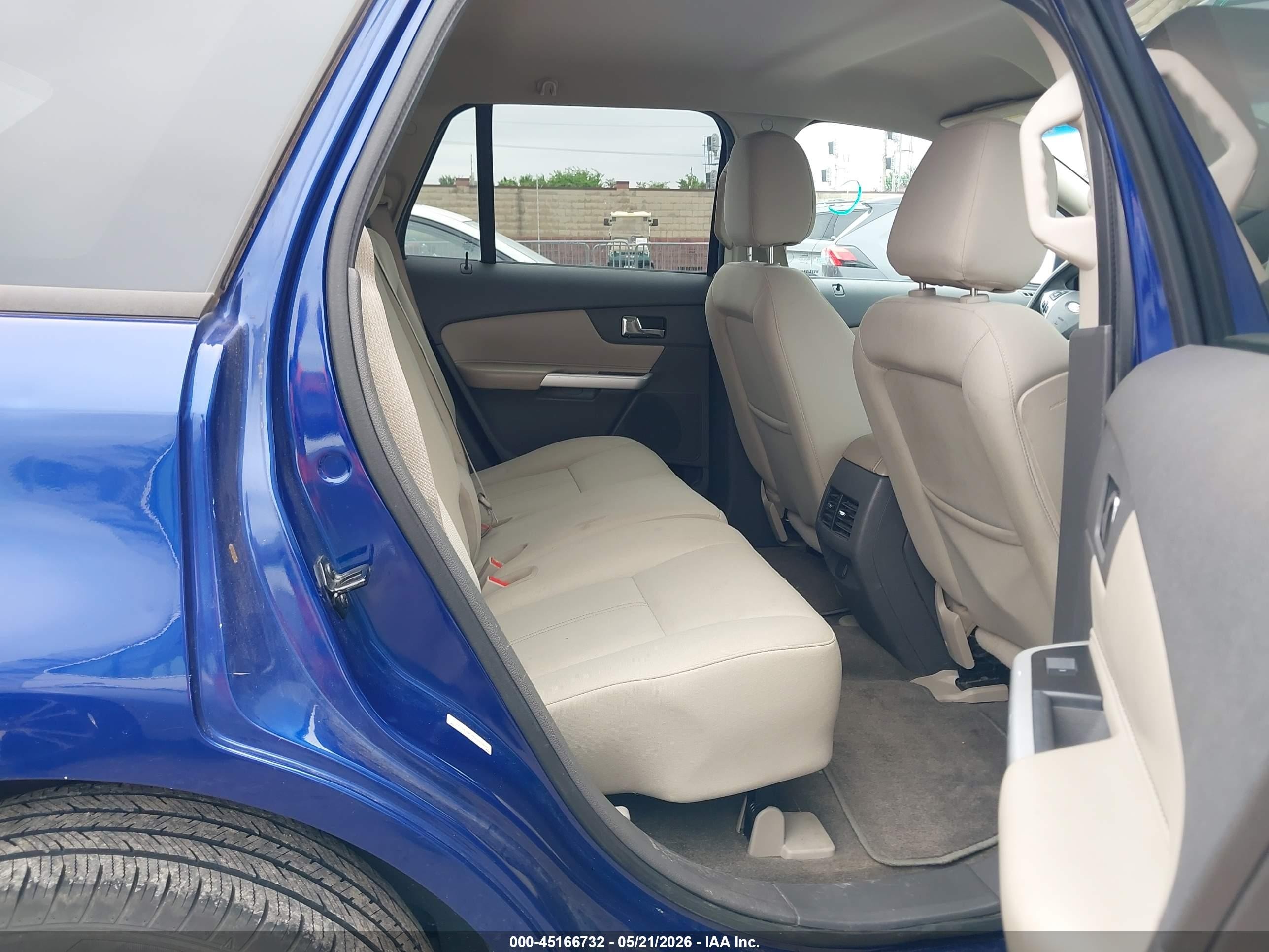2013 Ford Edge Se Blue vin: 2FMDK3GC4DBA86099