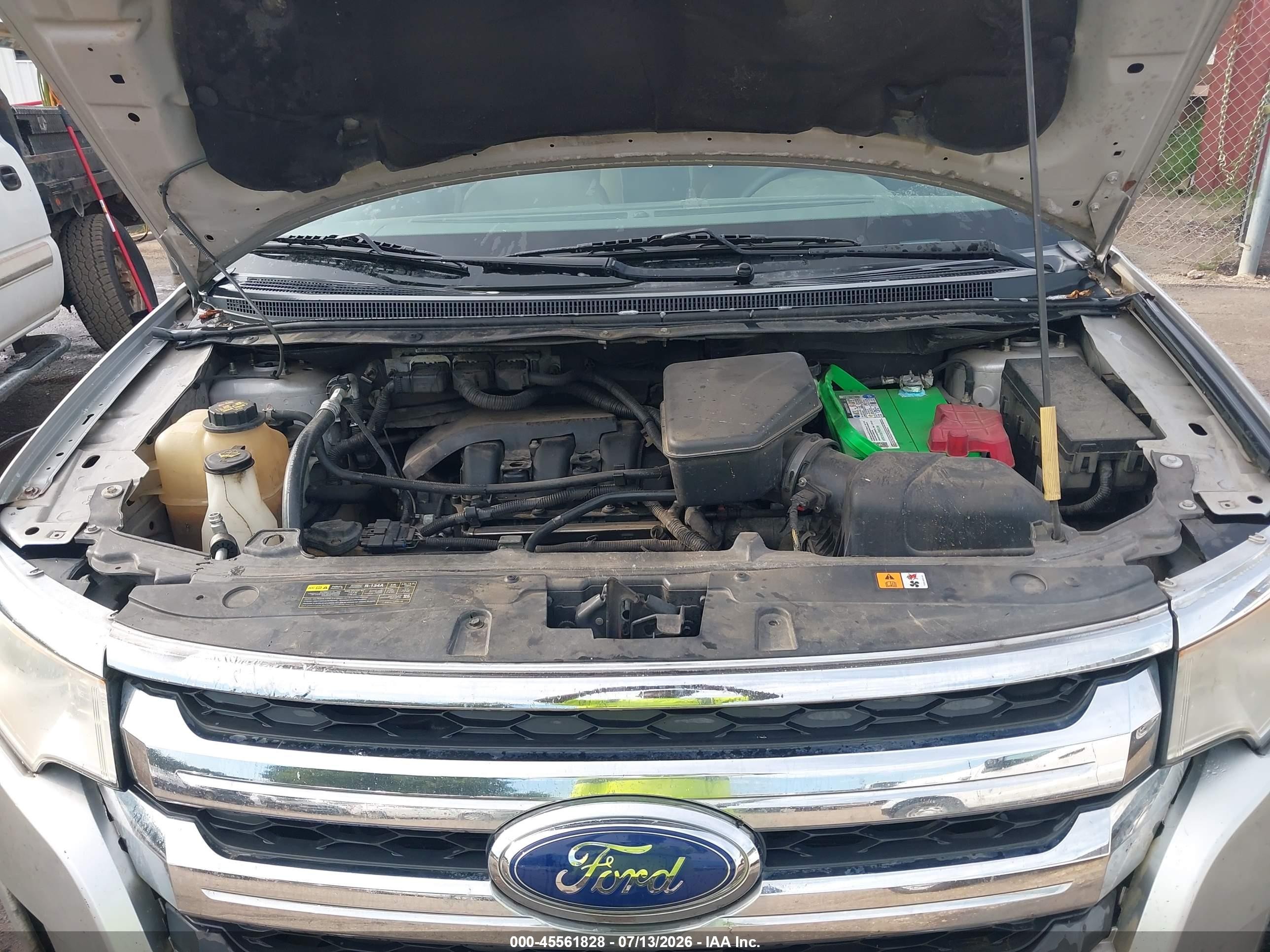 2013 Ford Edge Se Gray vin: 2FMDK3GC4DBB16024