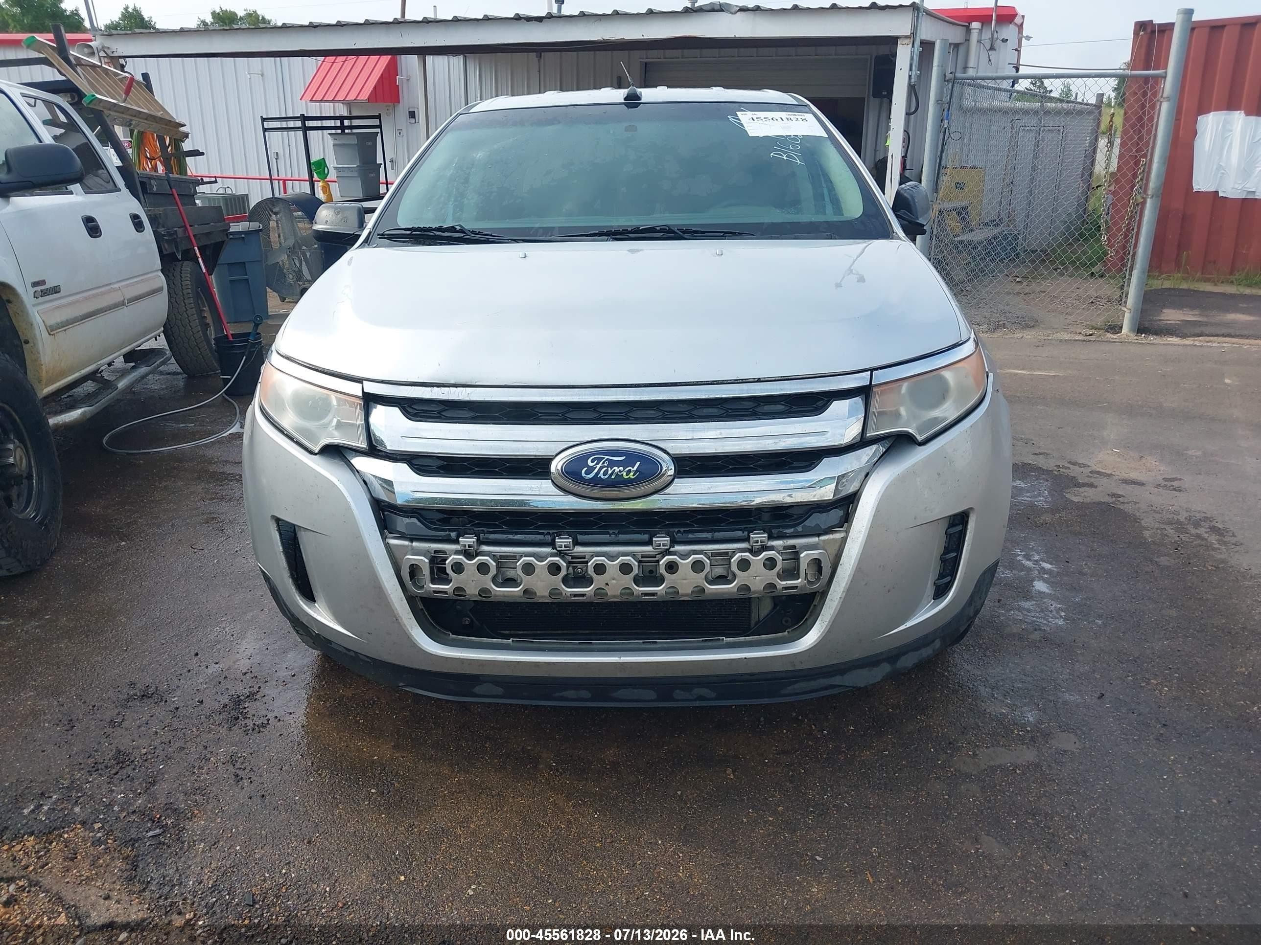 2013 Ford Edge Se Gray vin: 2FMDK3GC4DBB16024