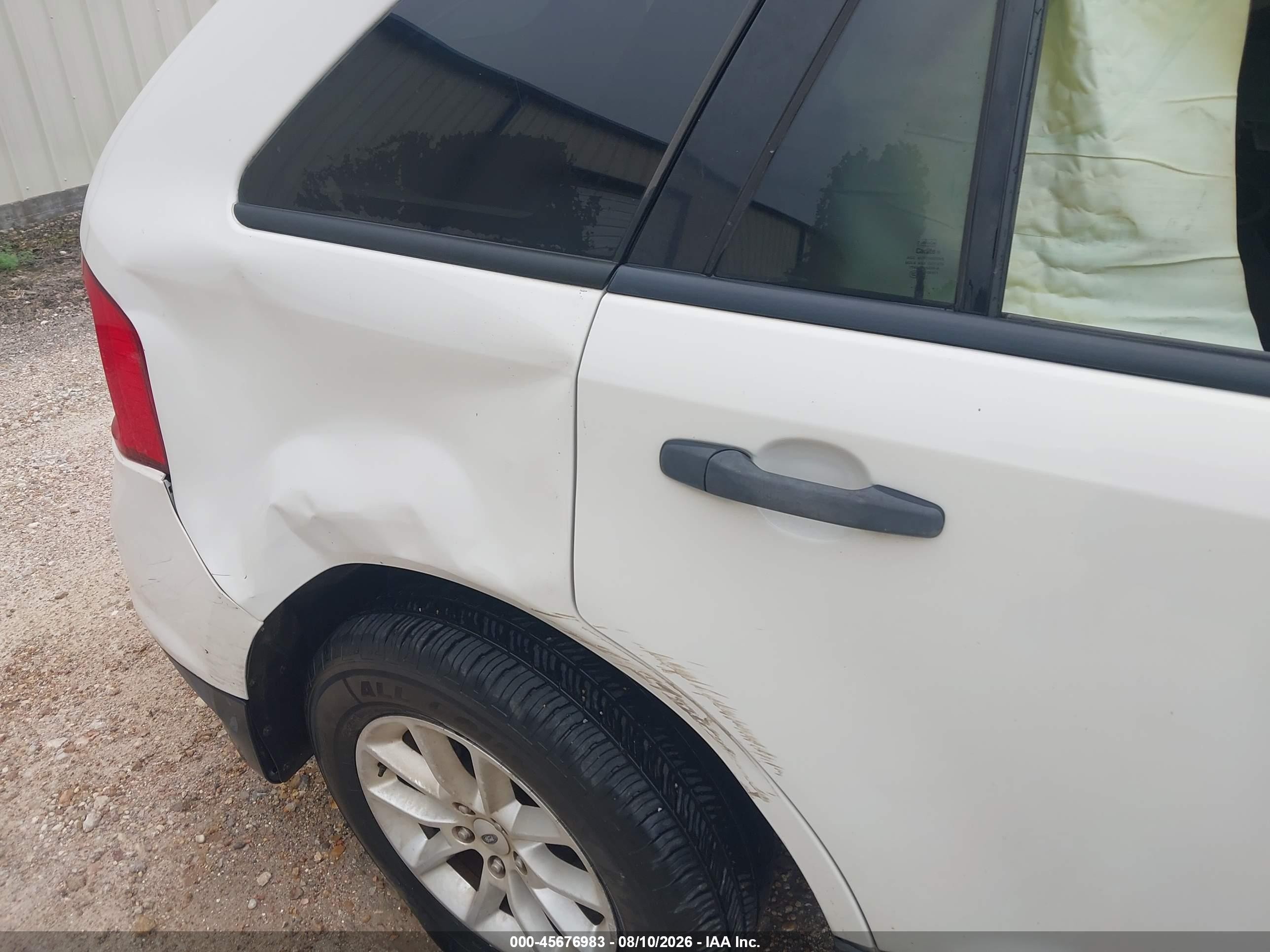 2013 Ford Edge Se White vin: 2FMDK3GC4DBB47516