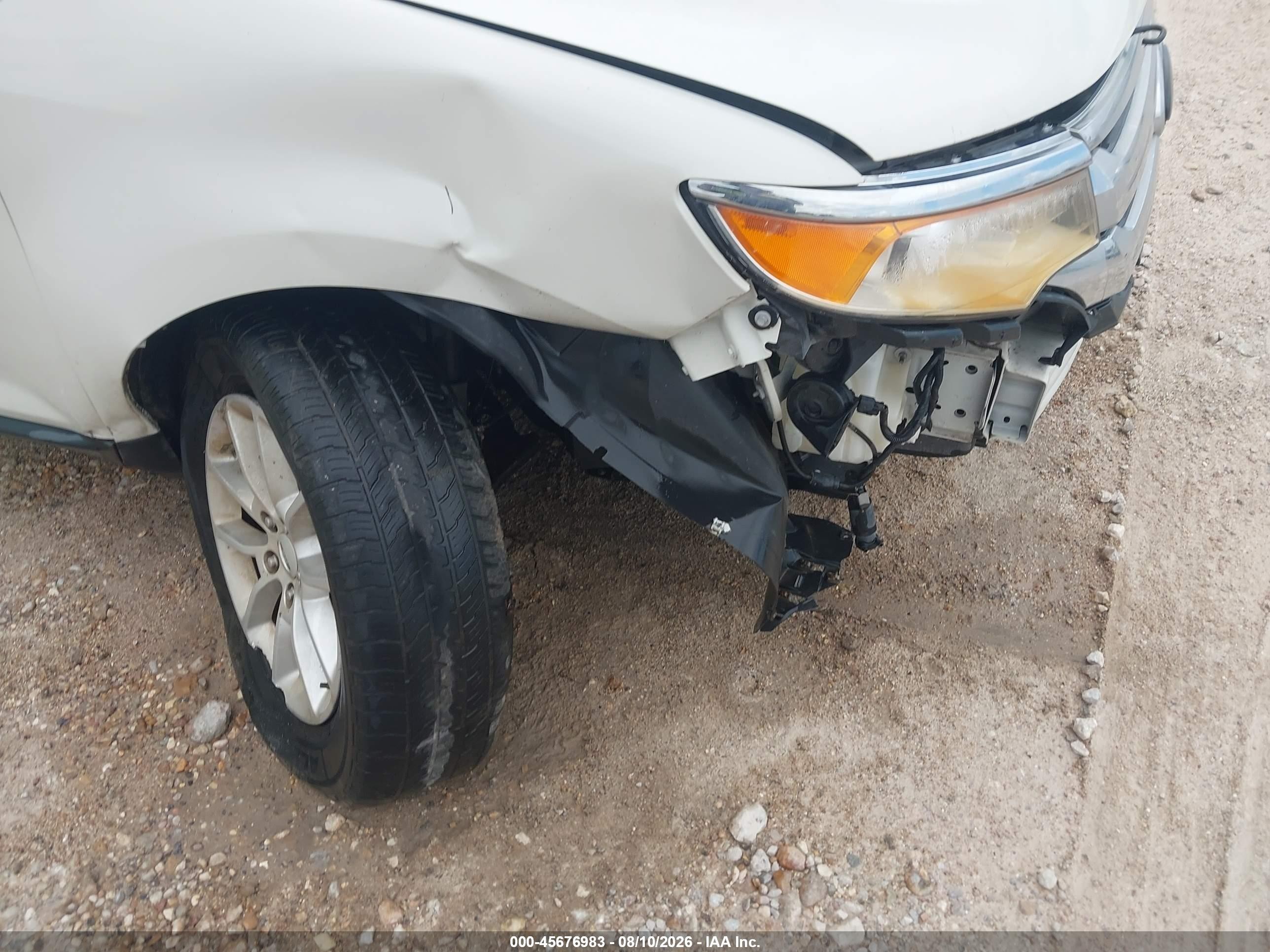 2013 Ford Edge Se White vin: 2FMDK3GC4DBB47516