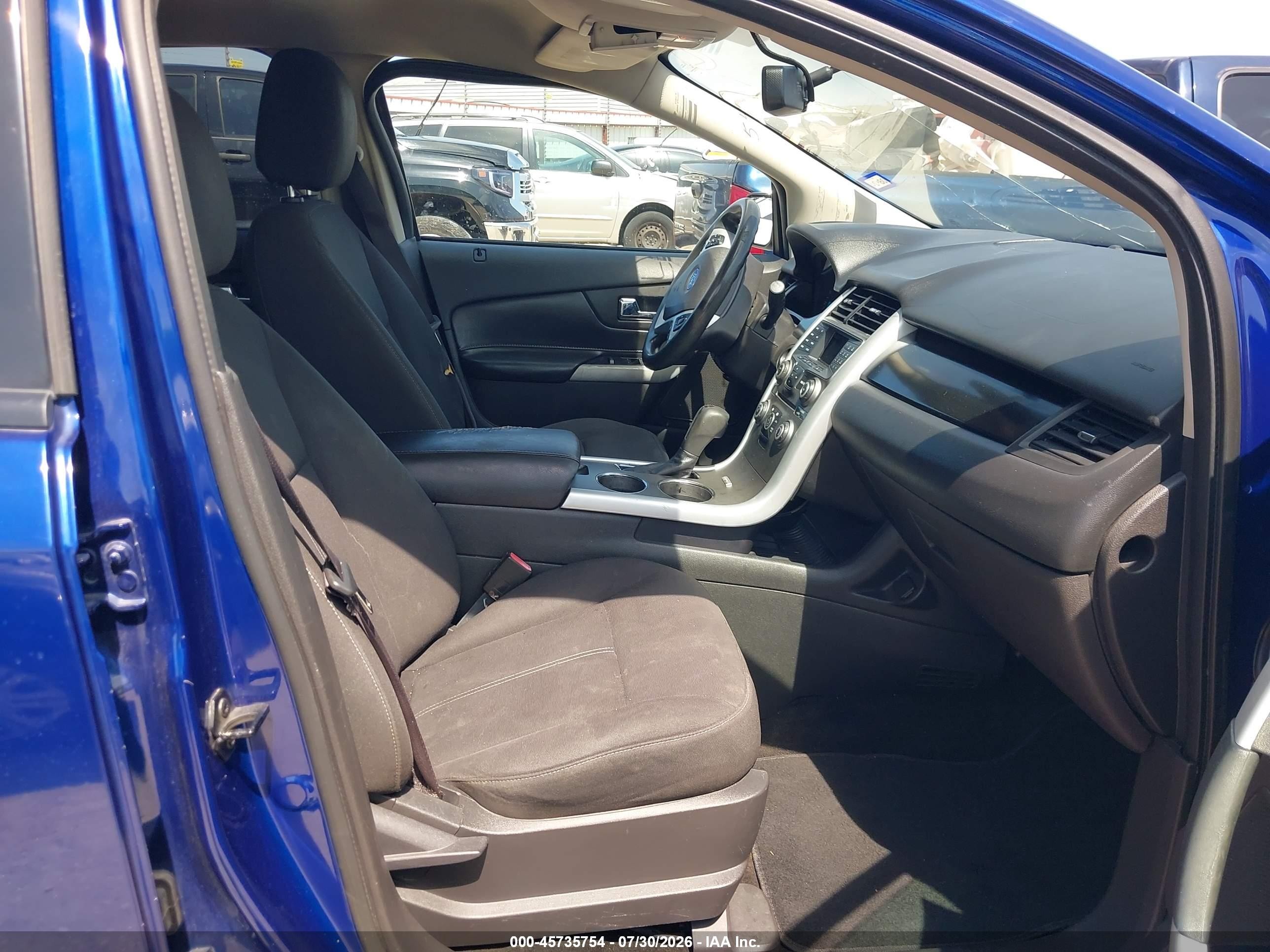 2013 Ford Edge Se Синий vin: 2FMDK3GC4DBC02319