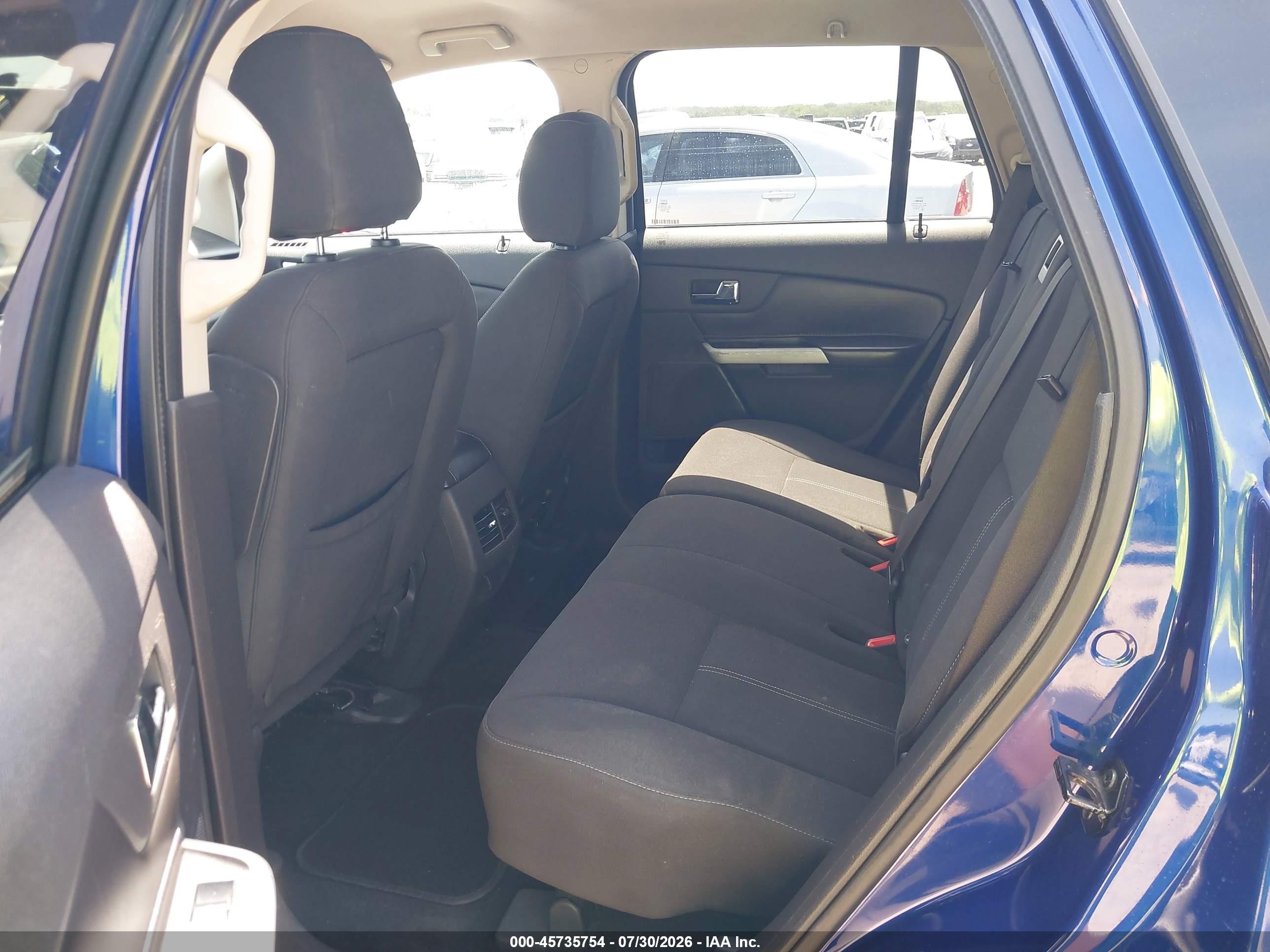 2013 Ford Edge Se Синий vin: 2FMDK3GC4DBC02319