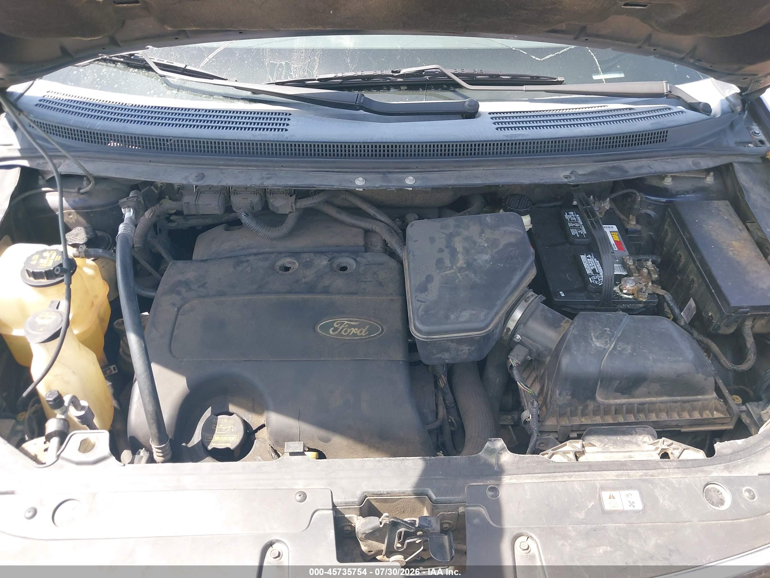 2013 Ford Edge Se Синий vin: 2FMDK3GC4DBC02319