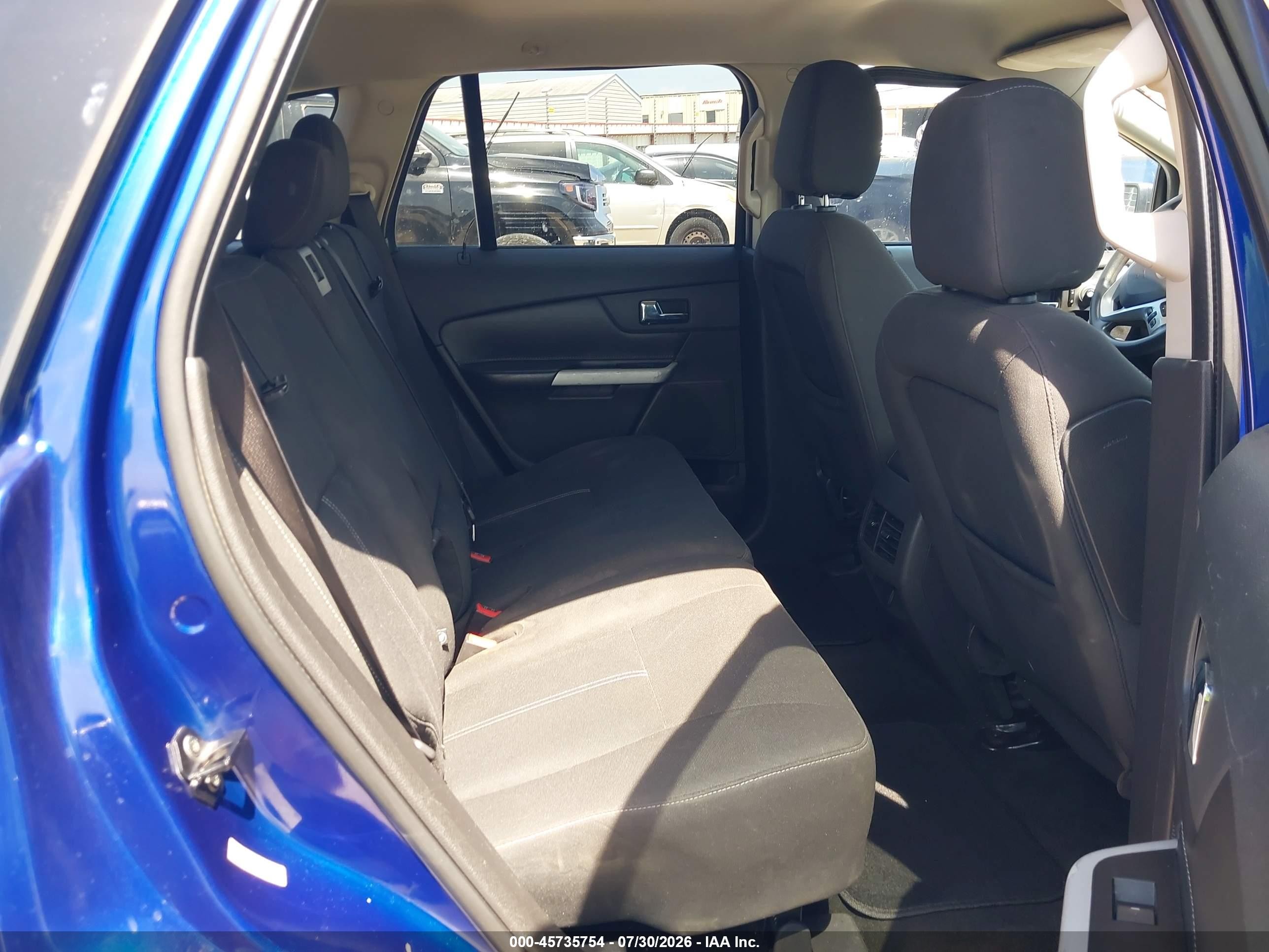 2013 Ford Edge Se Синий vin: 2FMDK3GC4DBC02319