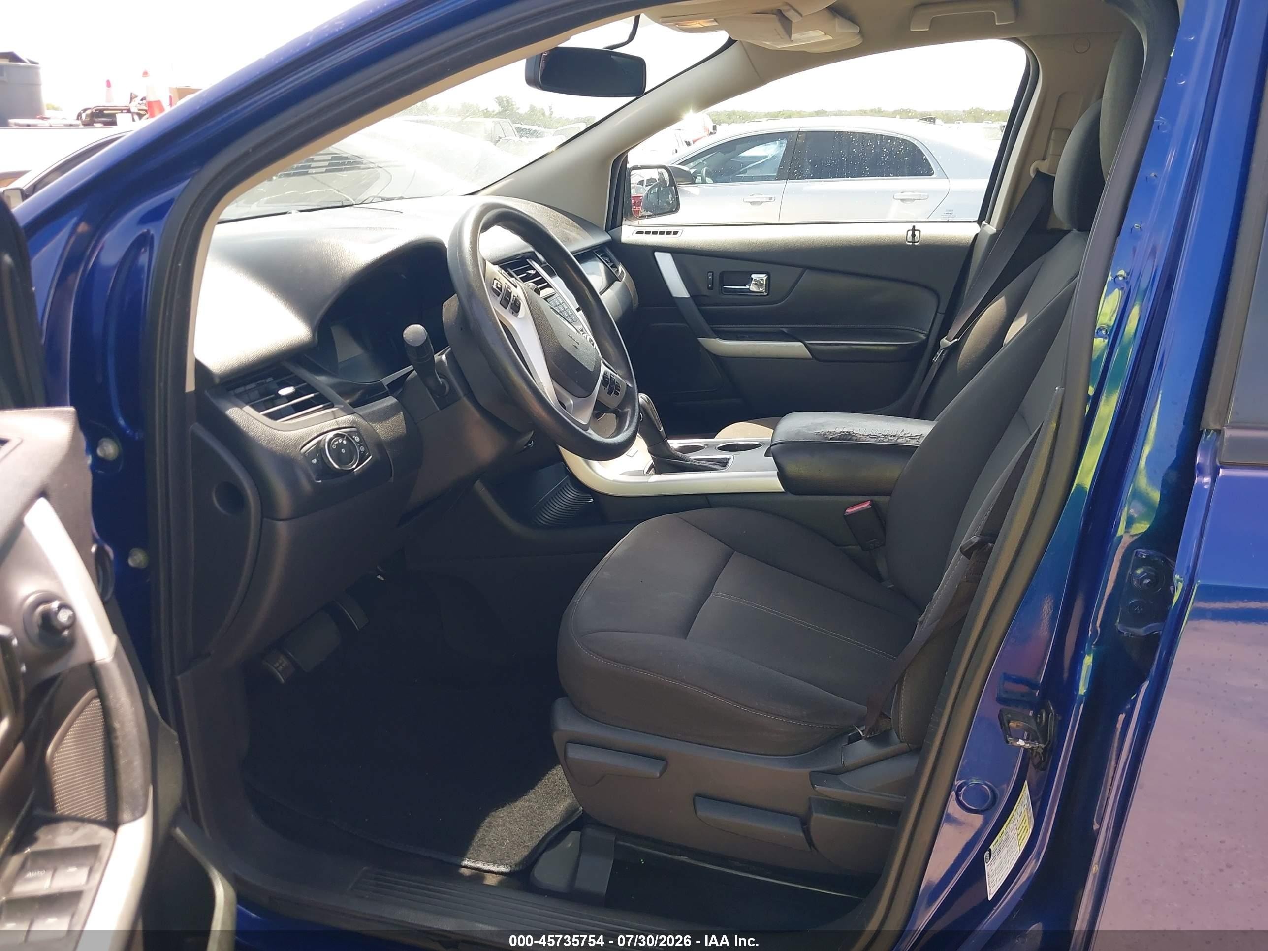 2013 Ford Edge Se Синий vin: 2FMDK3GC4DBC02319
