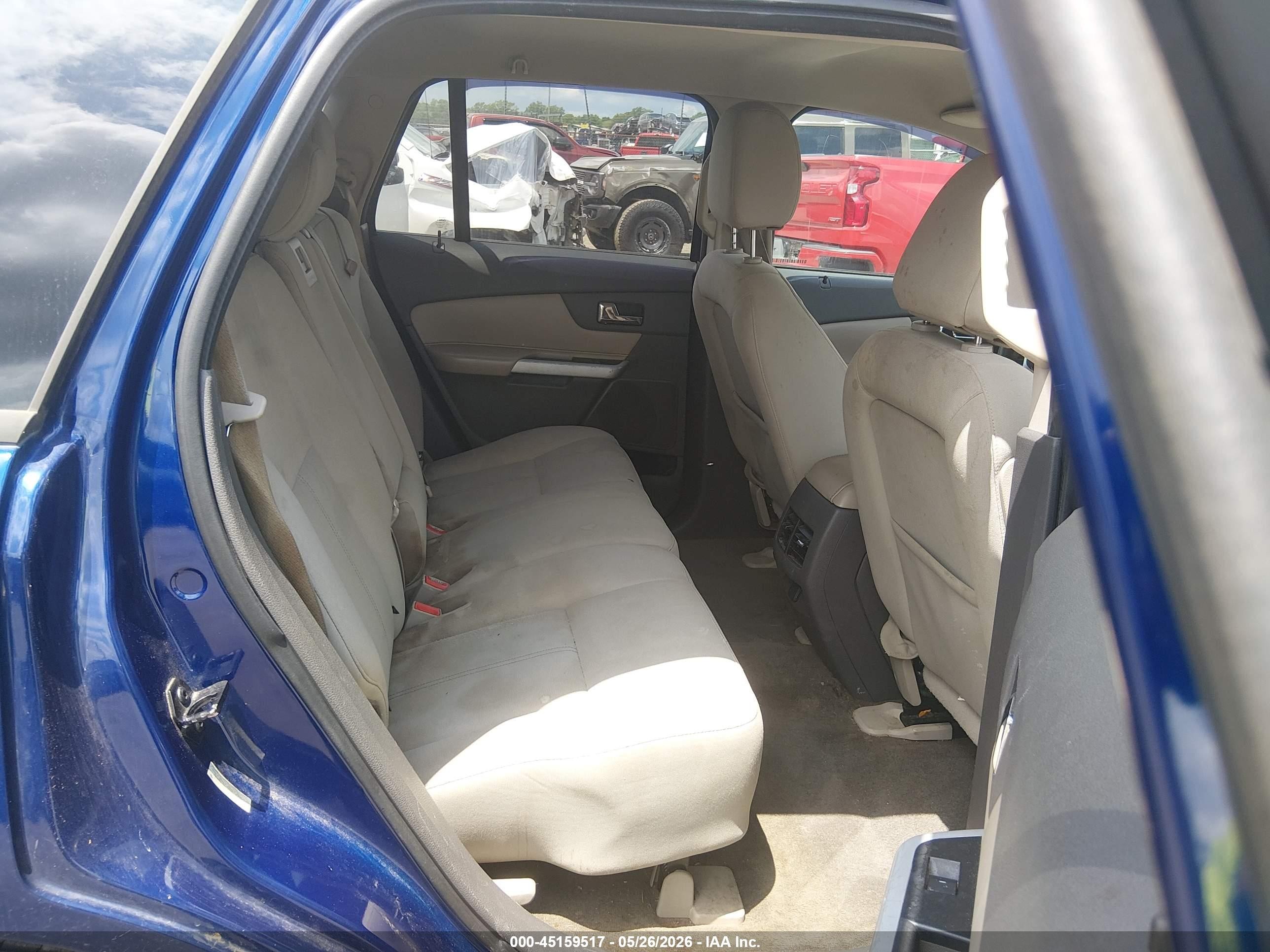 2013 Ford Edge Se Blue vin: 2FMDK3GC4DBC36793