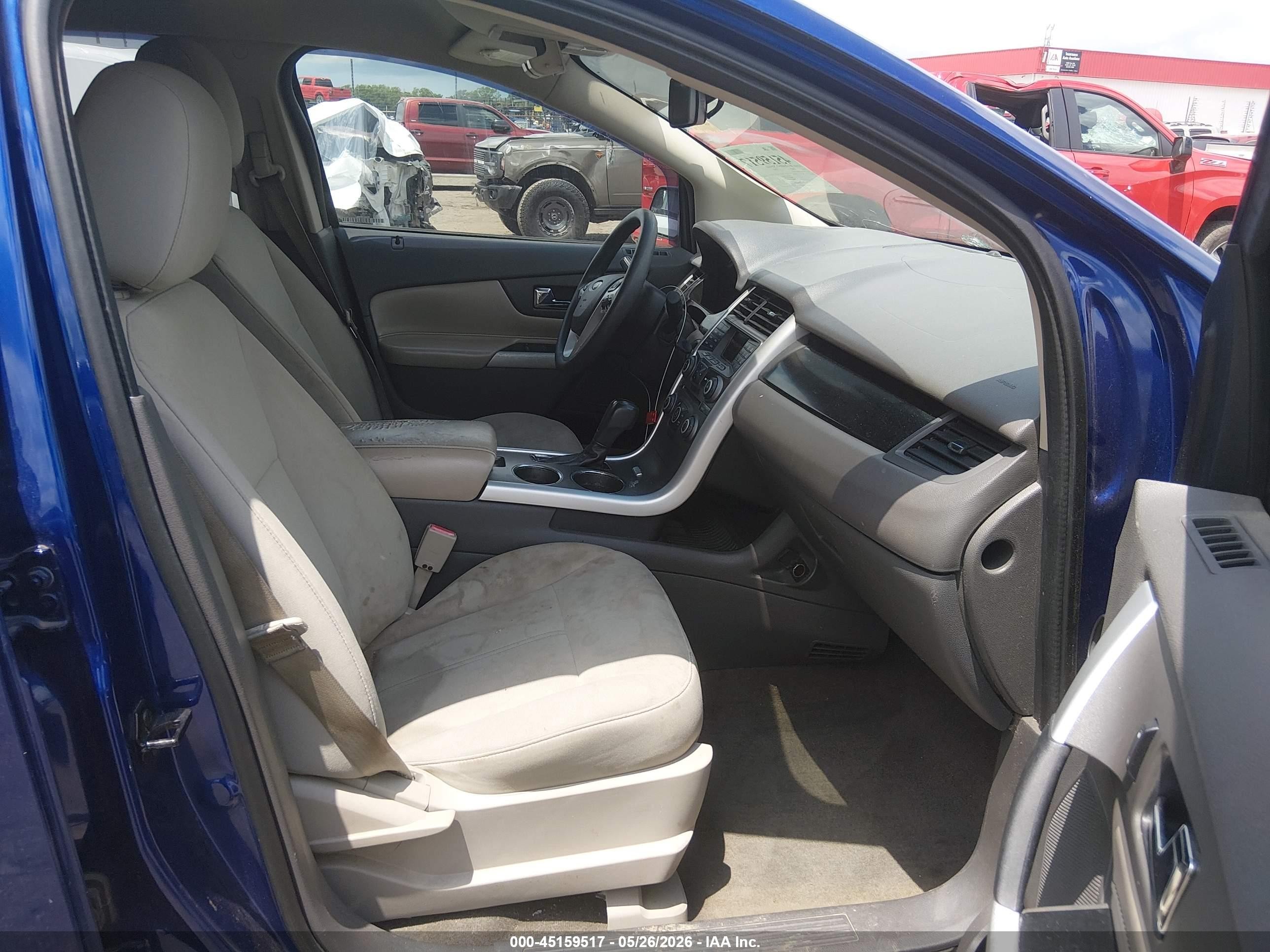 2013 Ford Edge Se Blue vin: 2FMDK3GC4DBC36793