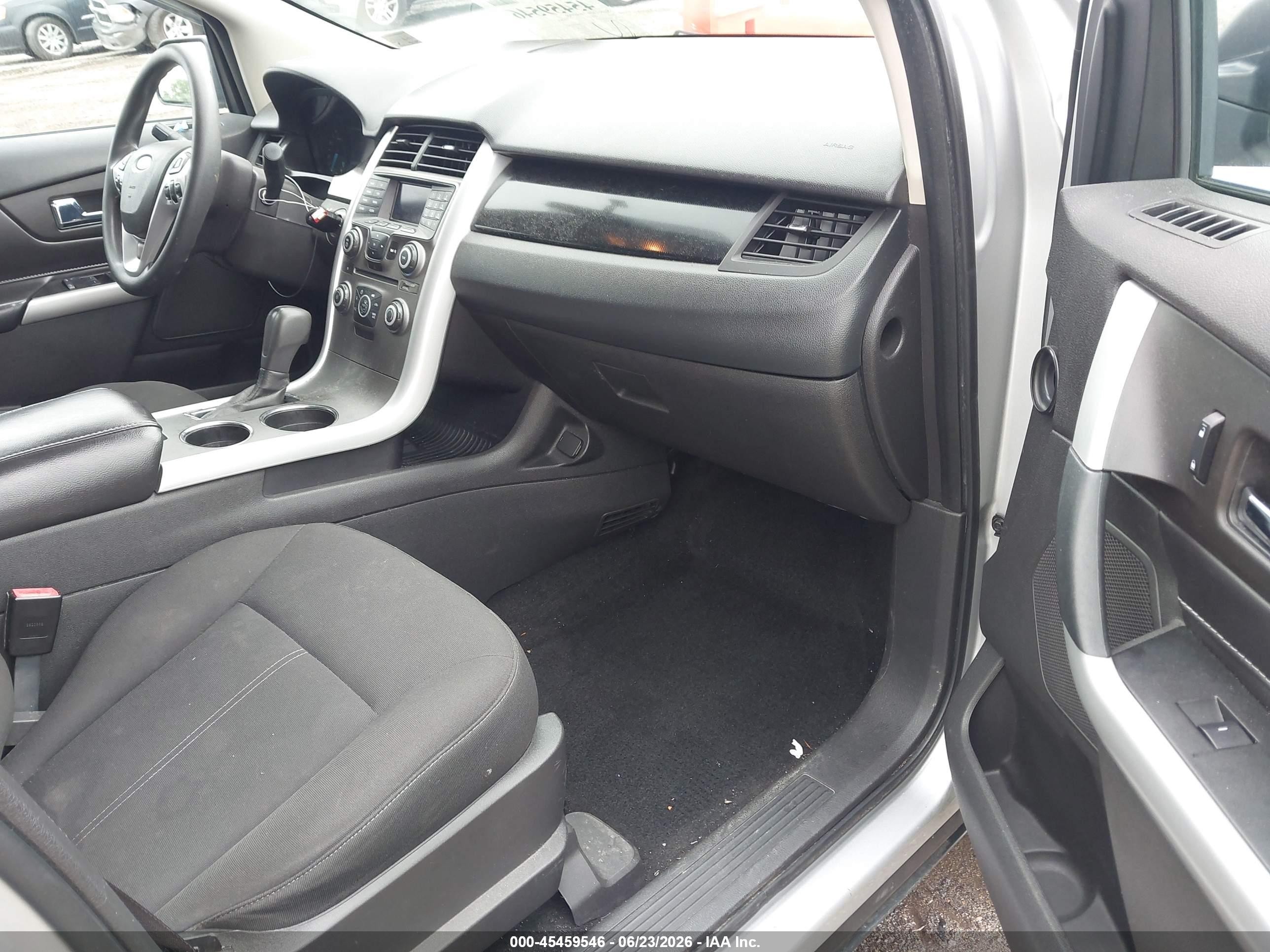 2013 Ford Edge Se Silver vin: 2FMDK3GC4DBC77151