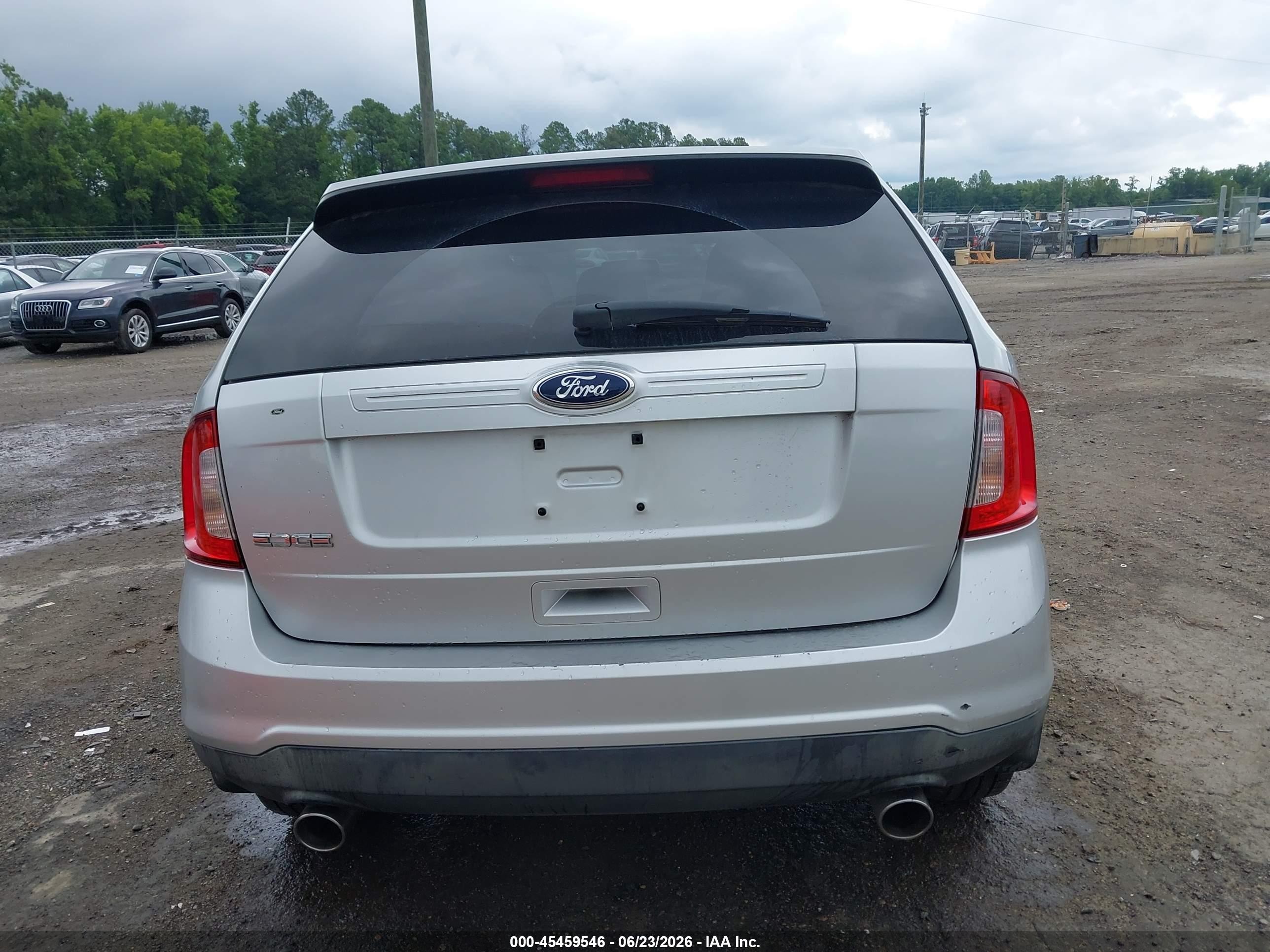 2013 Ford Edge Se Silver vin: 2FMDK3GC4DBC77151