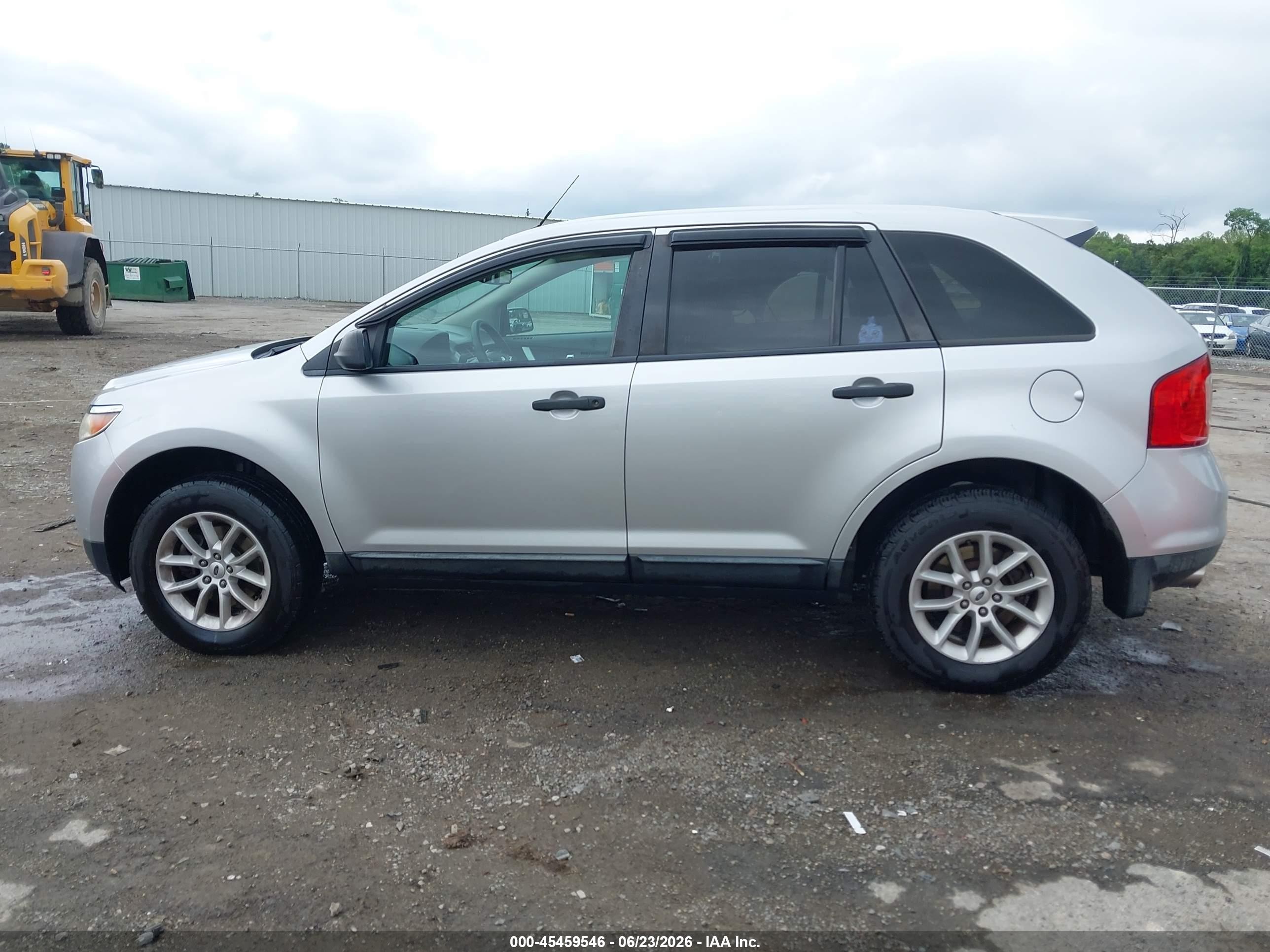 2013 Ford Edge Se Silver vin: 2FMDK3GC4DBC77151