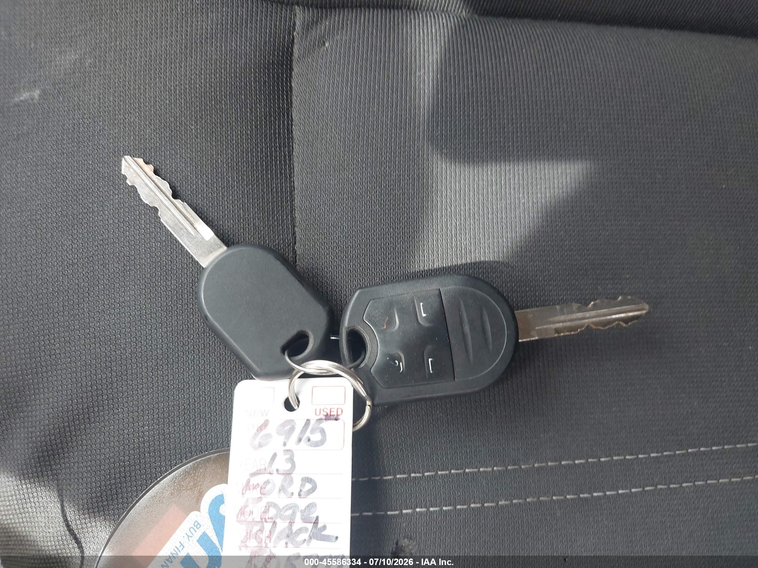2013 Ford Edge Se Black vin: 2FMDK3GC4DBE15223