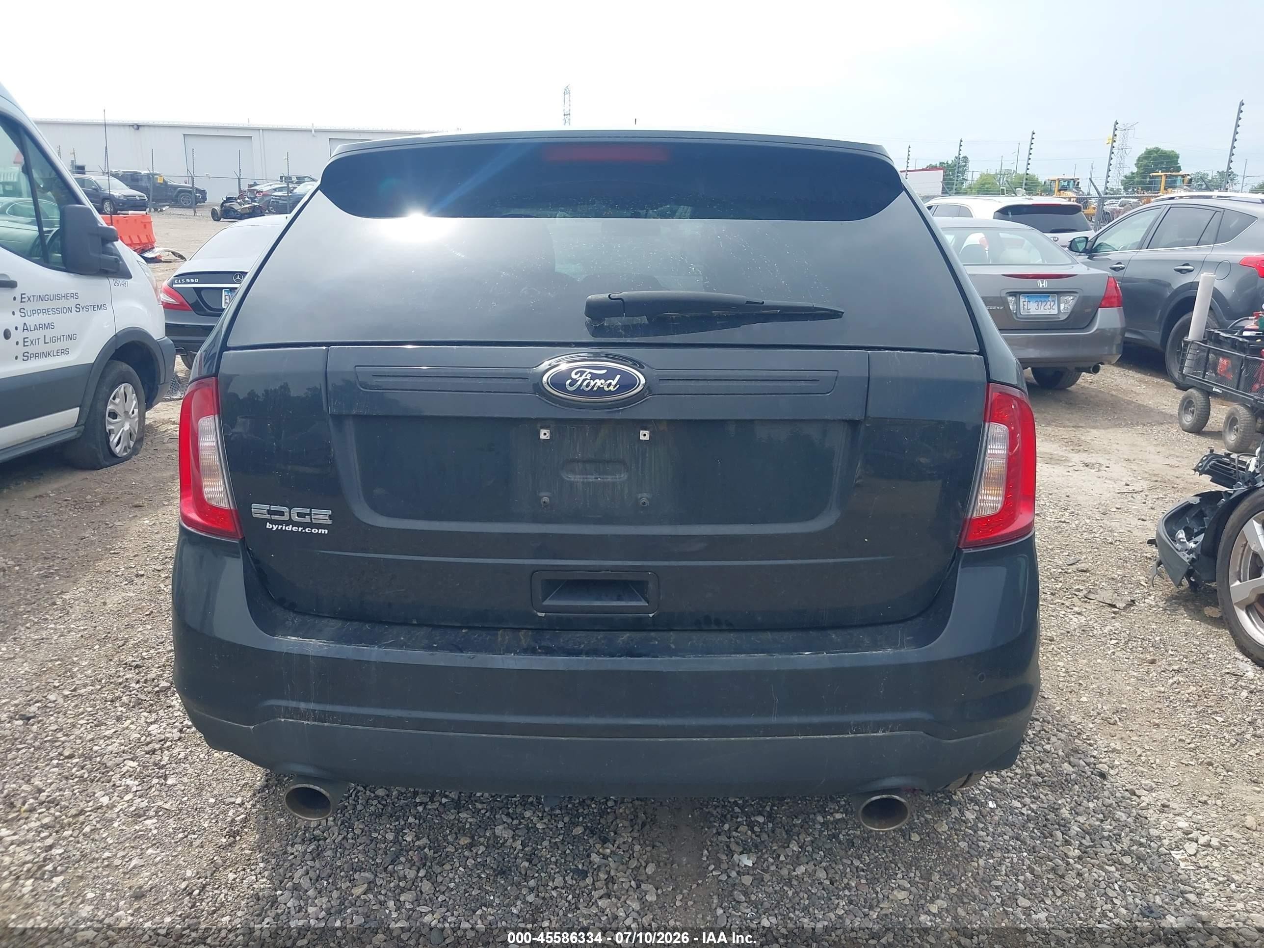 2013 Ford Edge Se Black vin: 2FMDK3GC4DBE15223