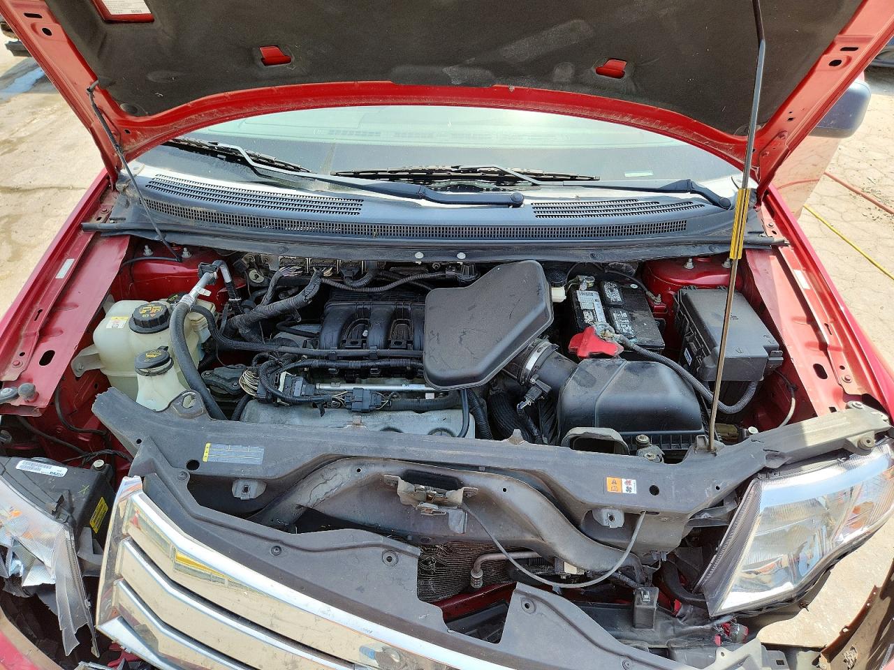 2010 Ford Edge Se Red vin: 2FMDK3GC5ABA56279