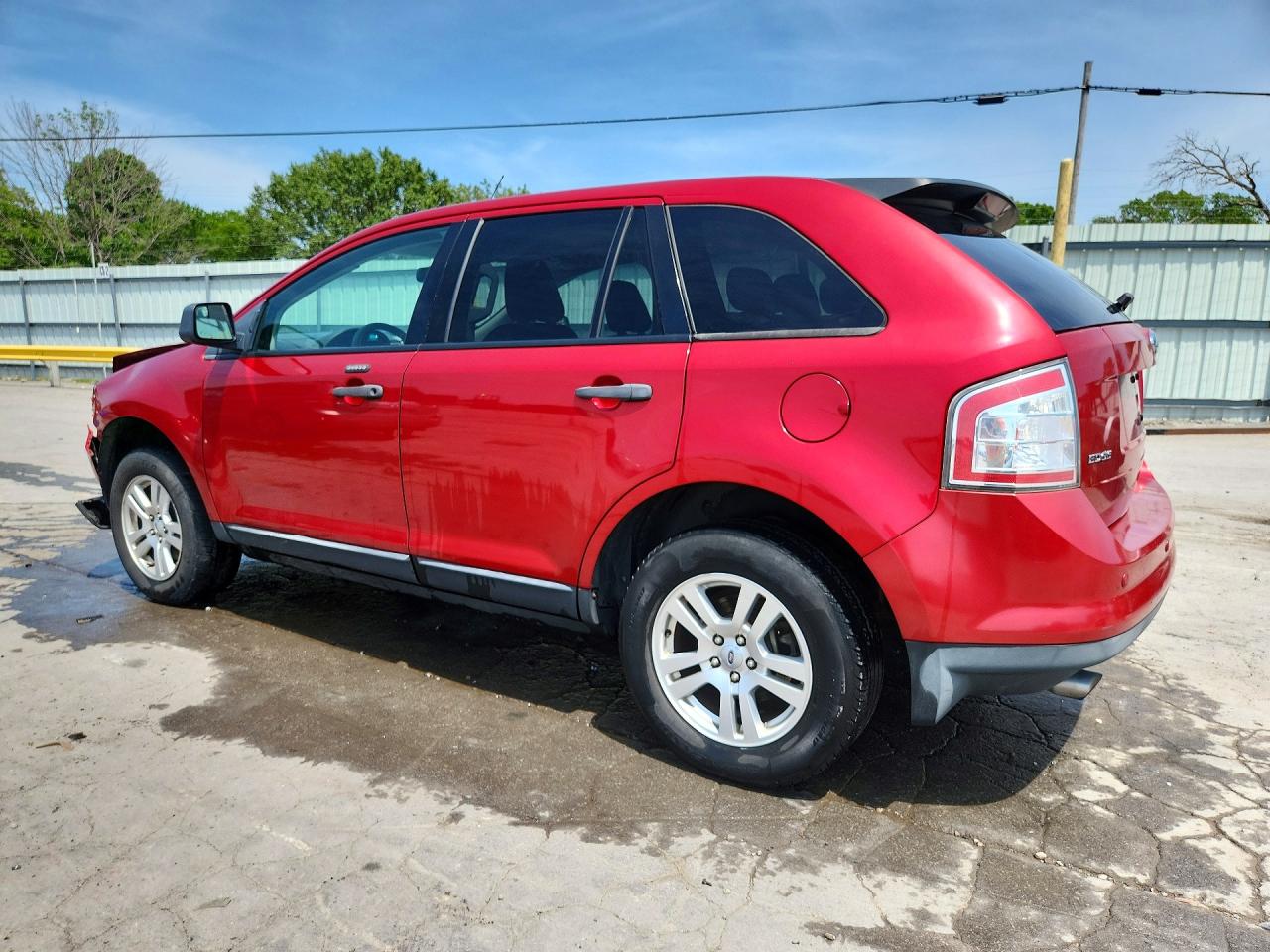 2010 Ford Edge Se Red vin: 2FMDK3GC5ABA56279