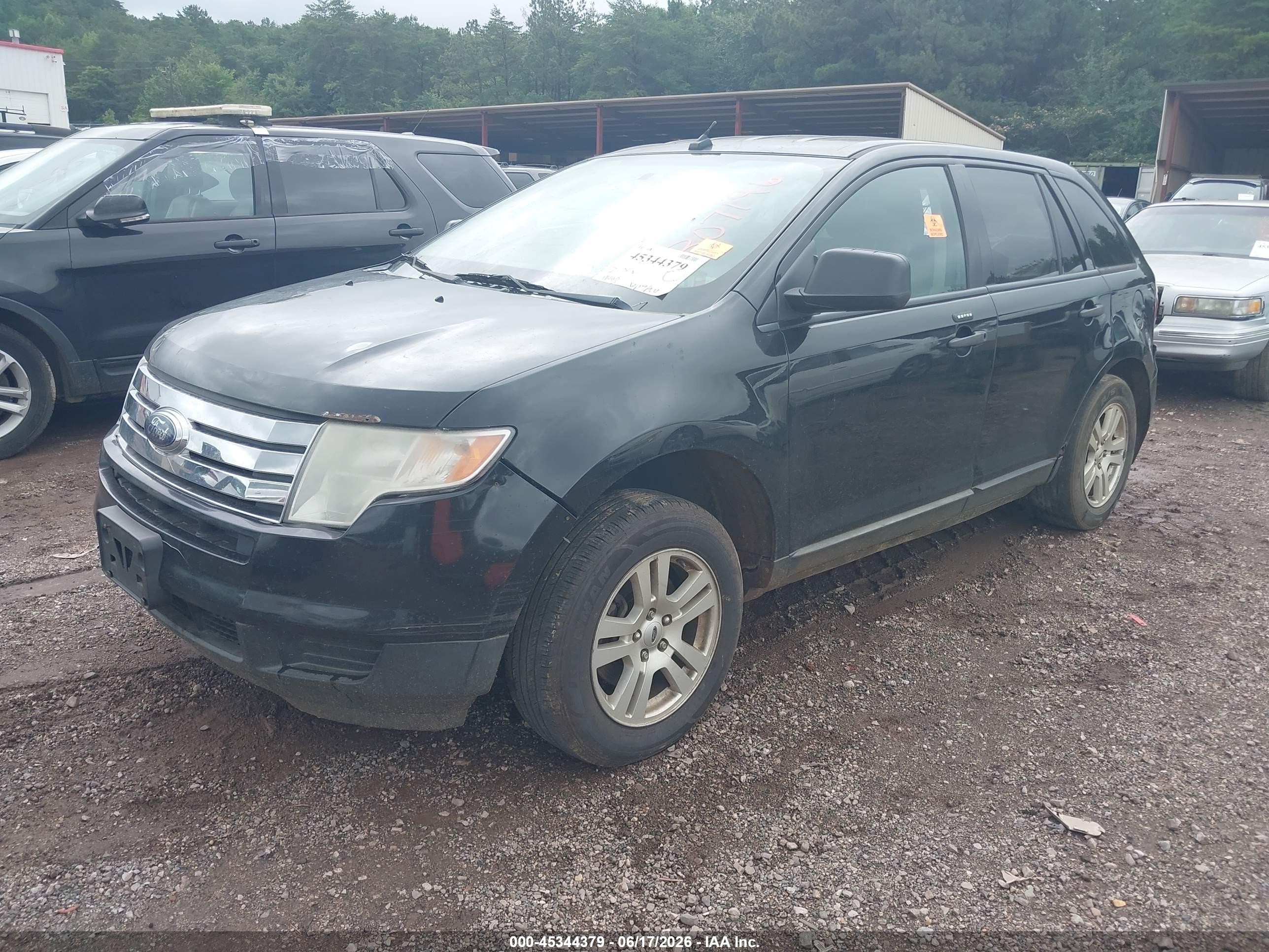2010 Ford Edge Se Black vin: 2FMDK3GC5ABB07196