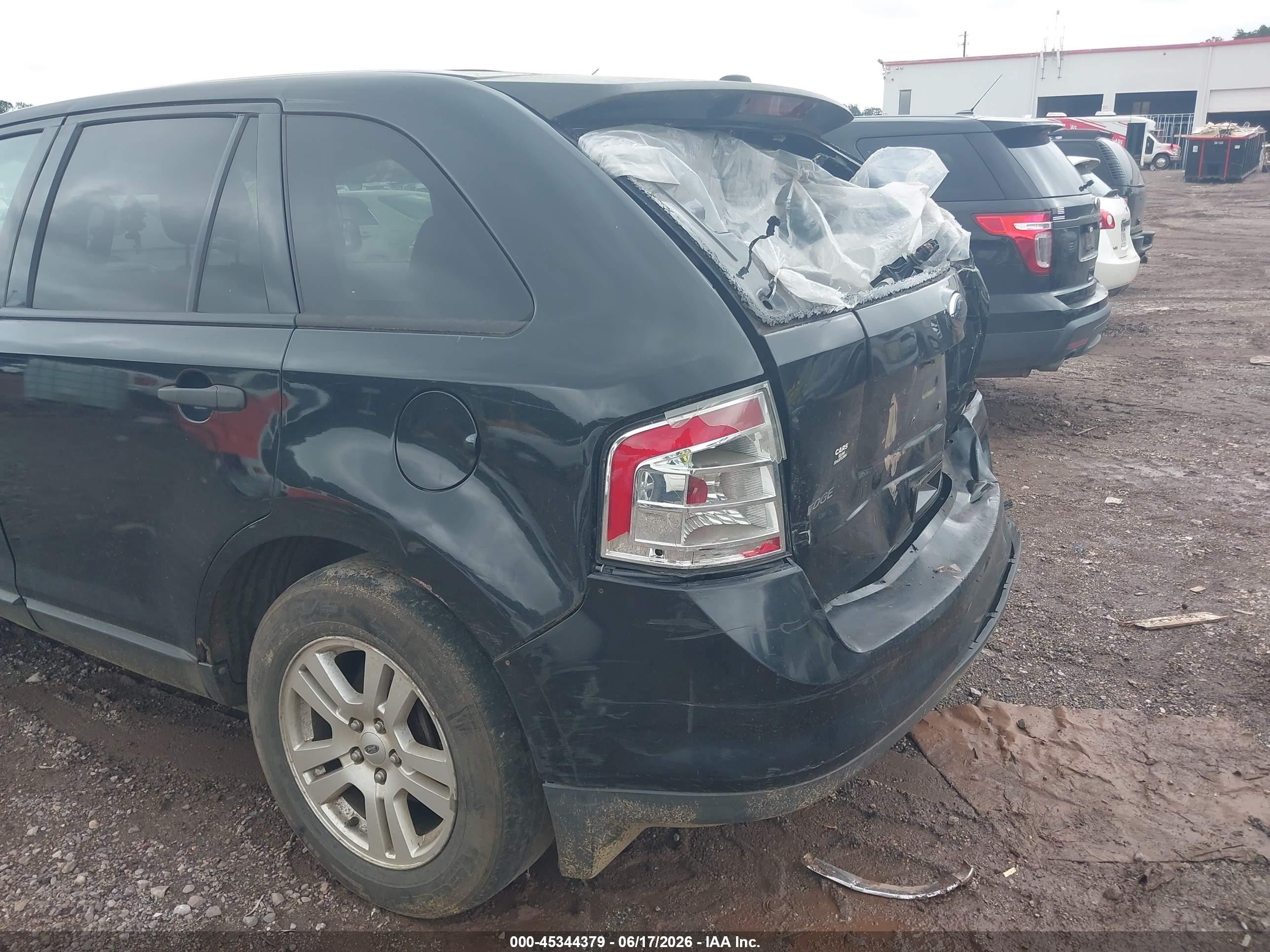 2010 Ford Edge Se Black vin: 2FMDK3GC5ABB07196