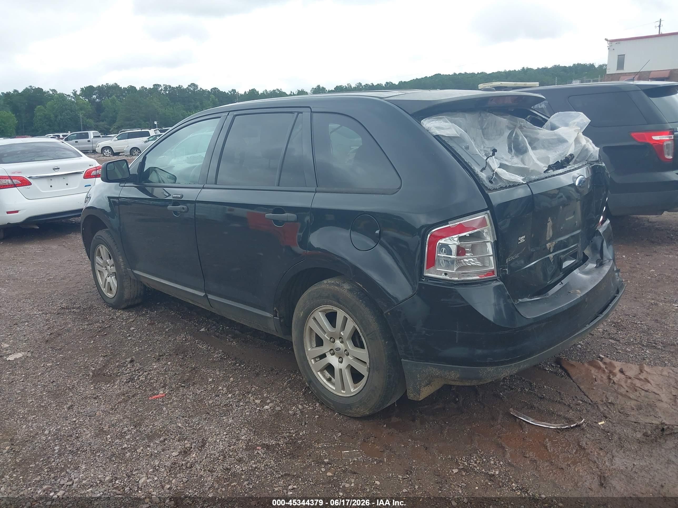 2010 Ford Edge Se Black vin: 2FMDK3GC5ABB07196