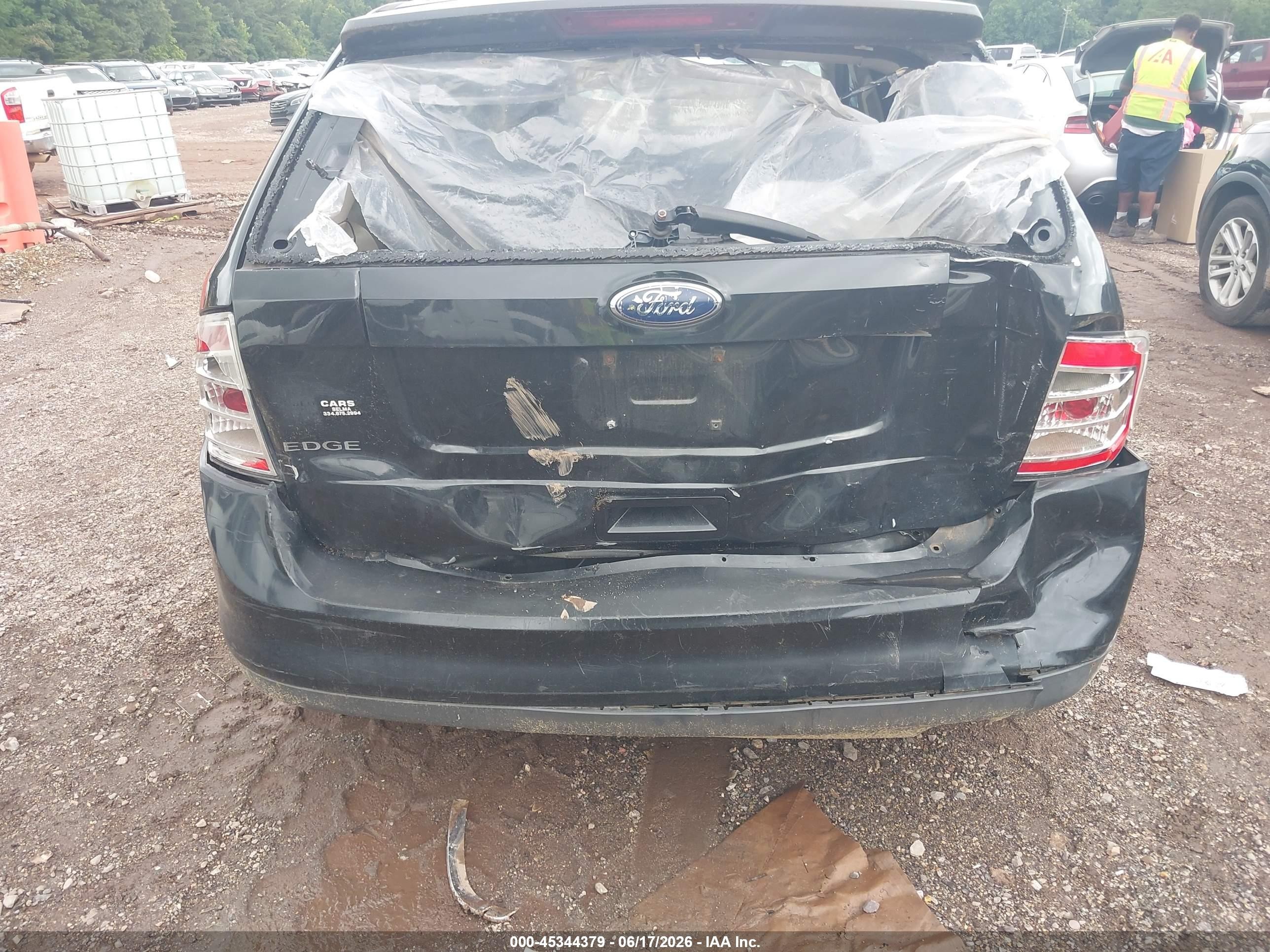 2010 Ford Edge Se Black vin: 2FMDK3GC5ABB07196