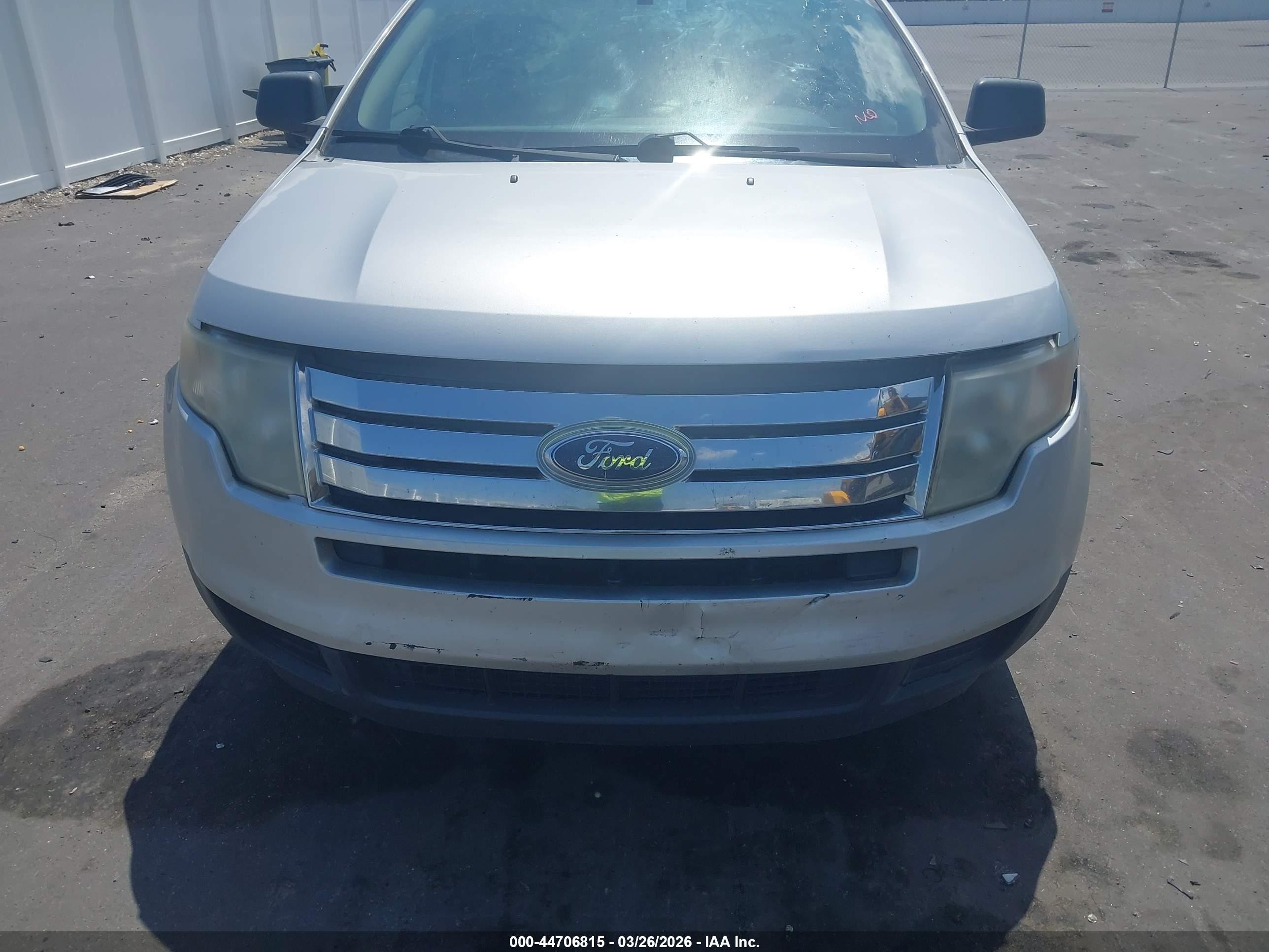 2010 Ford Edge Se Silver vin: 2FMDK3GC5ABB25052