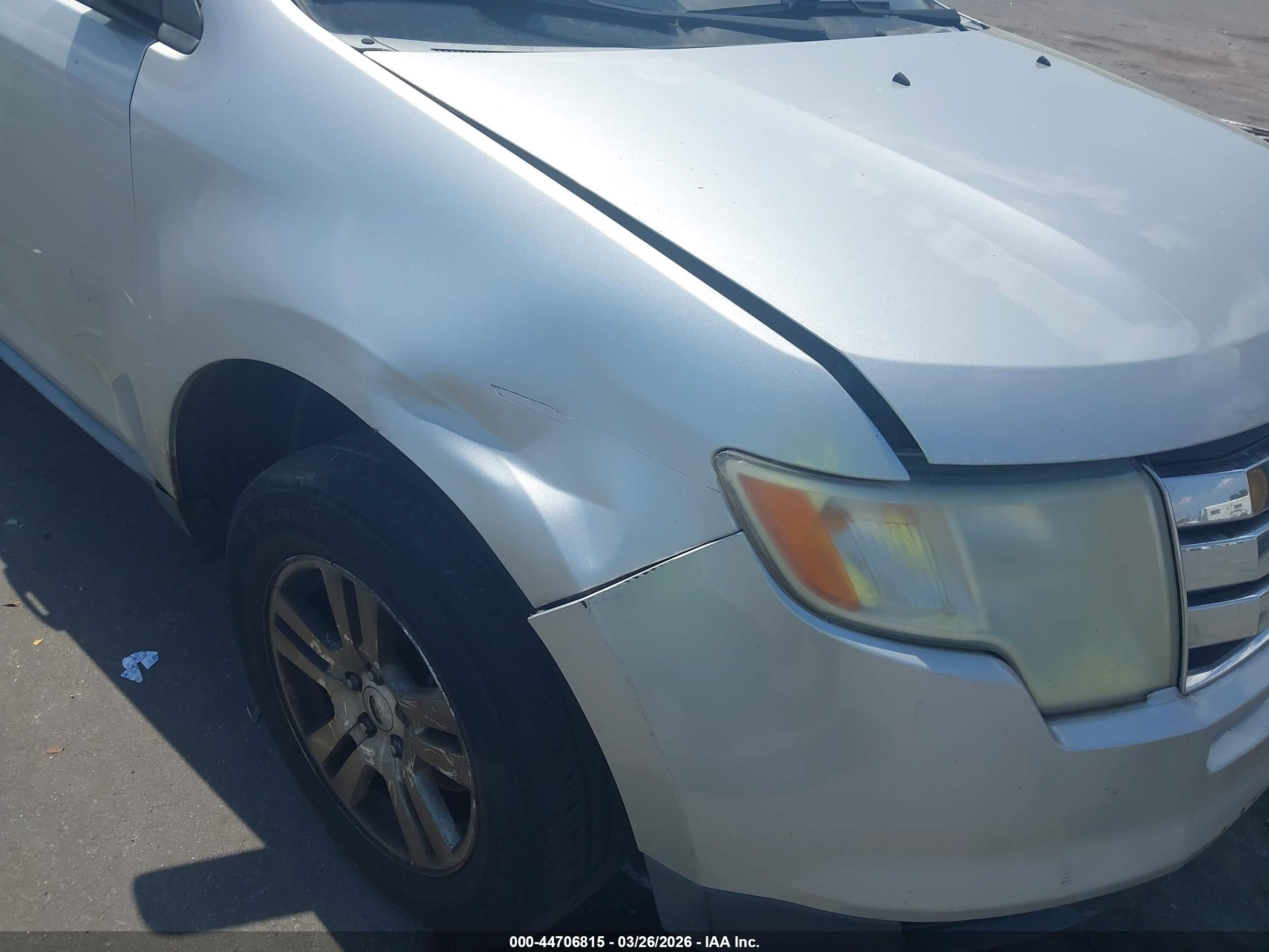 2010 Ford Edge Se Silver vin: 2FMDK3GC5ABB25052
